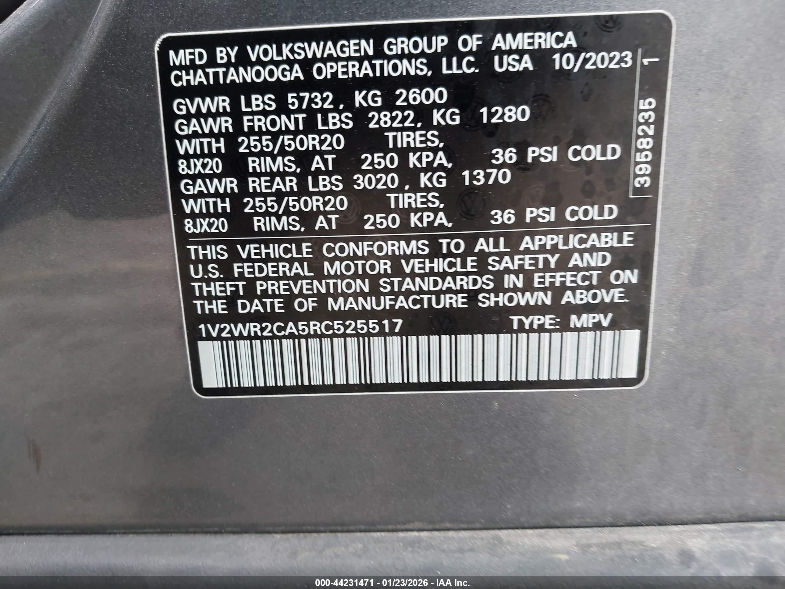 VOLKSWAGEN ATLAS image 9
