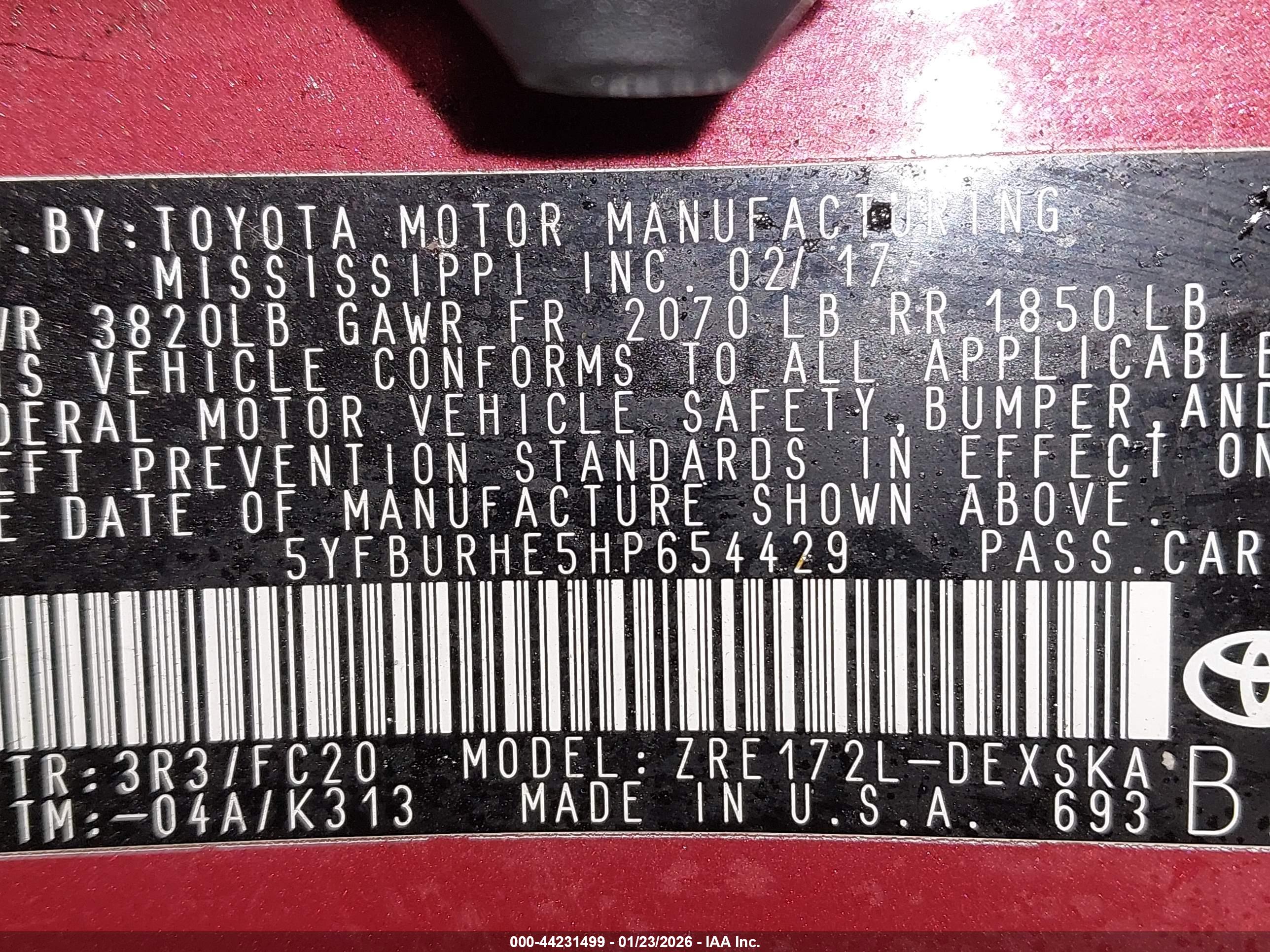 TOYOTA COROLLA image 9