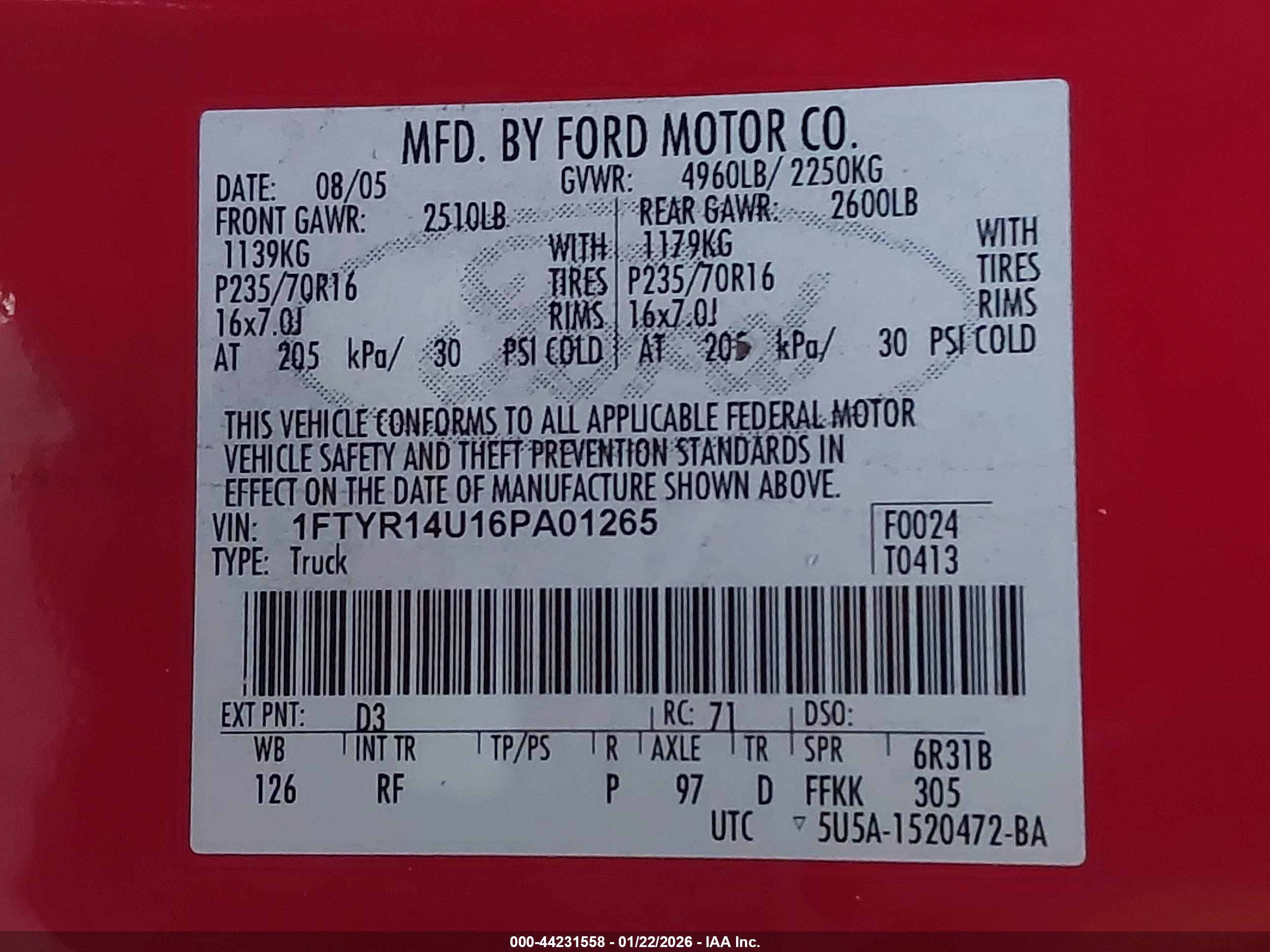 FORD RANGER image 9