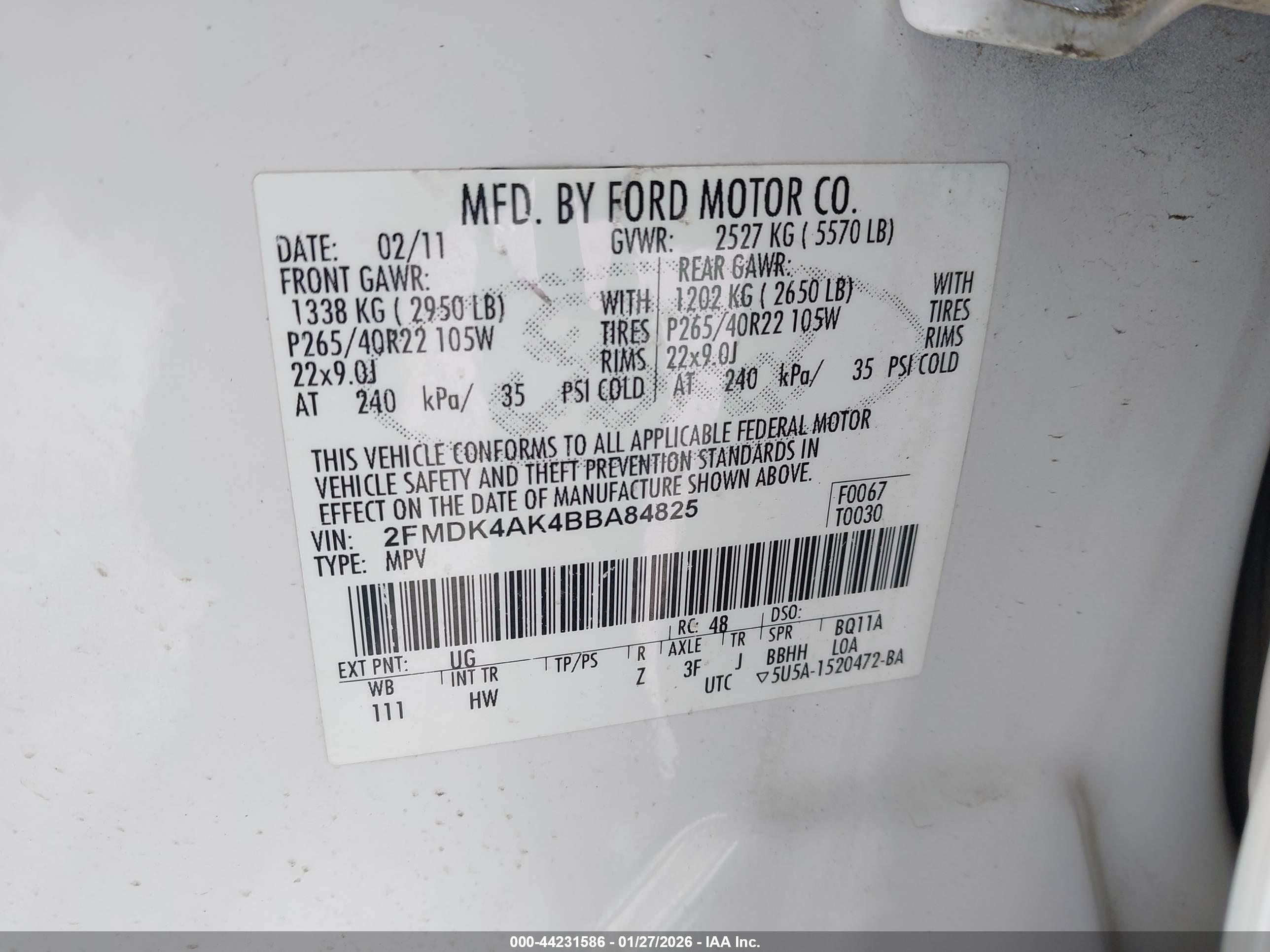 FORD EDGE image 9
