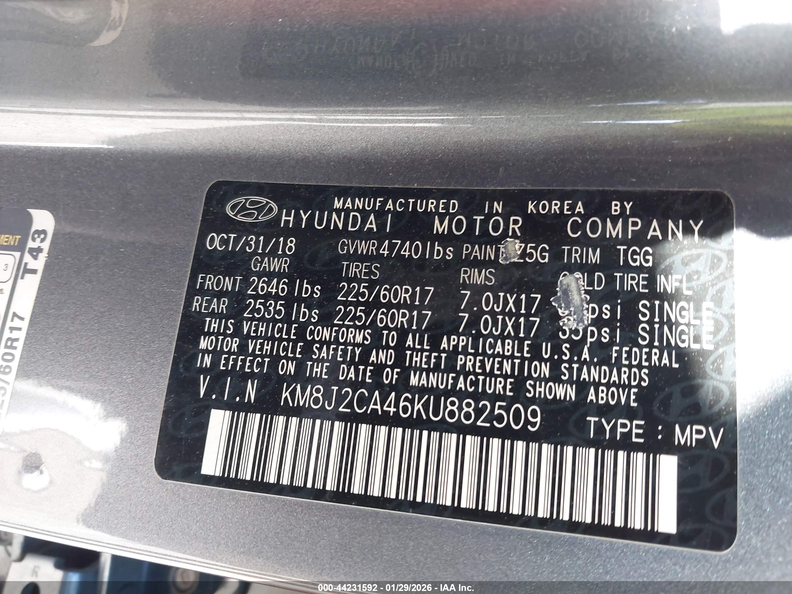 HYUNDAI TUCSON image 9