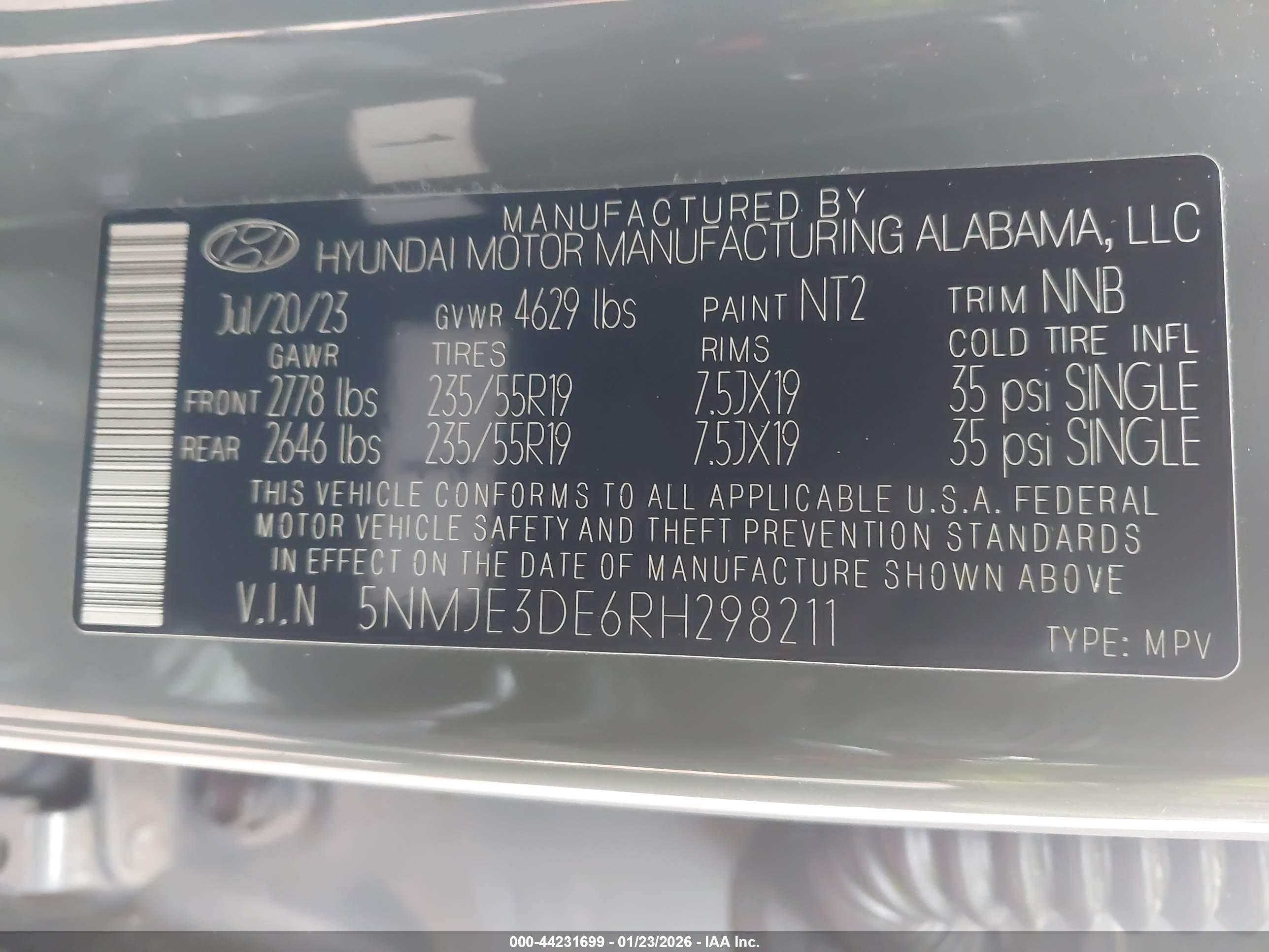 HYUNDAI TUCSON image 9