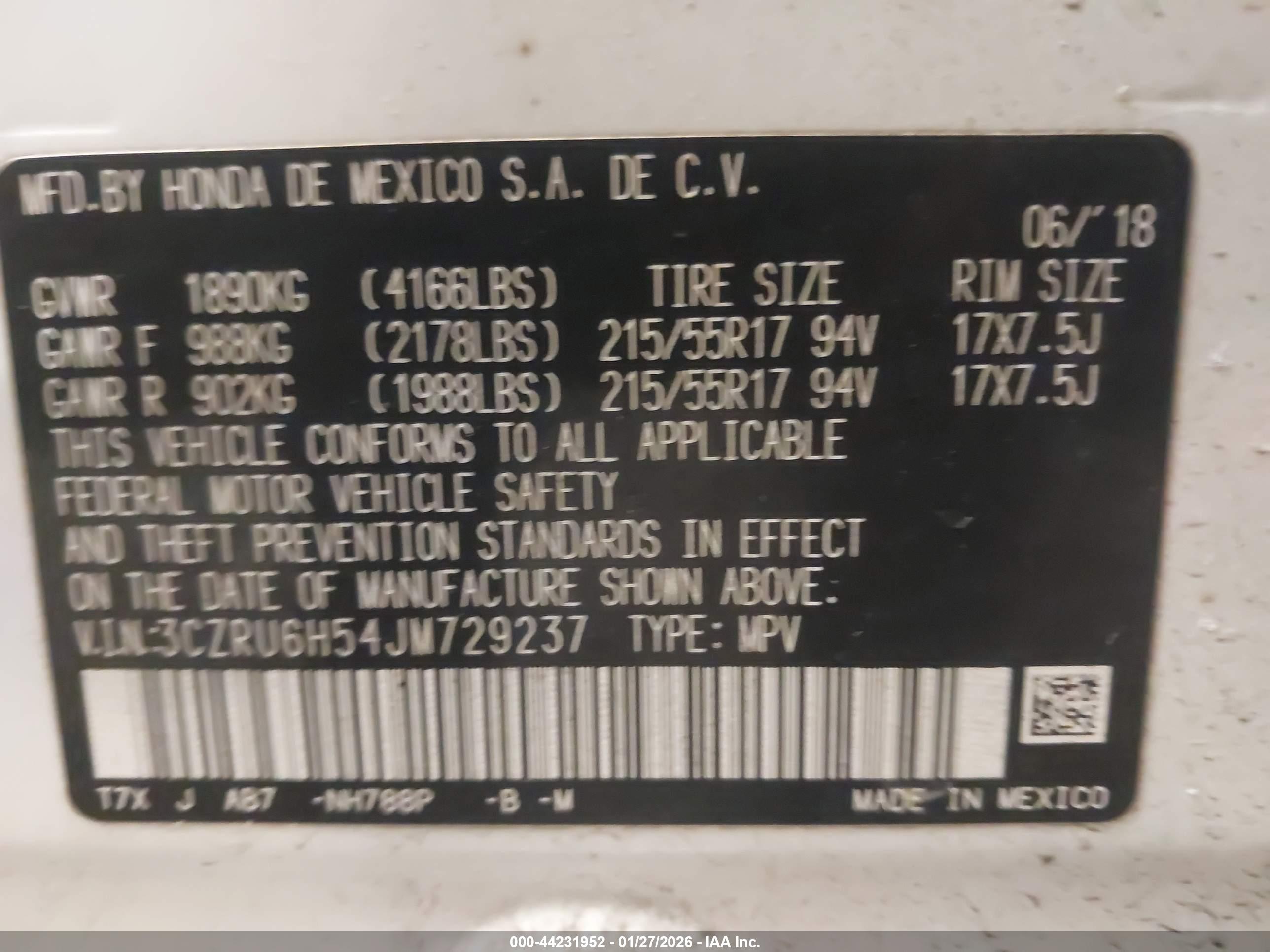 HONDA HR-V image 9