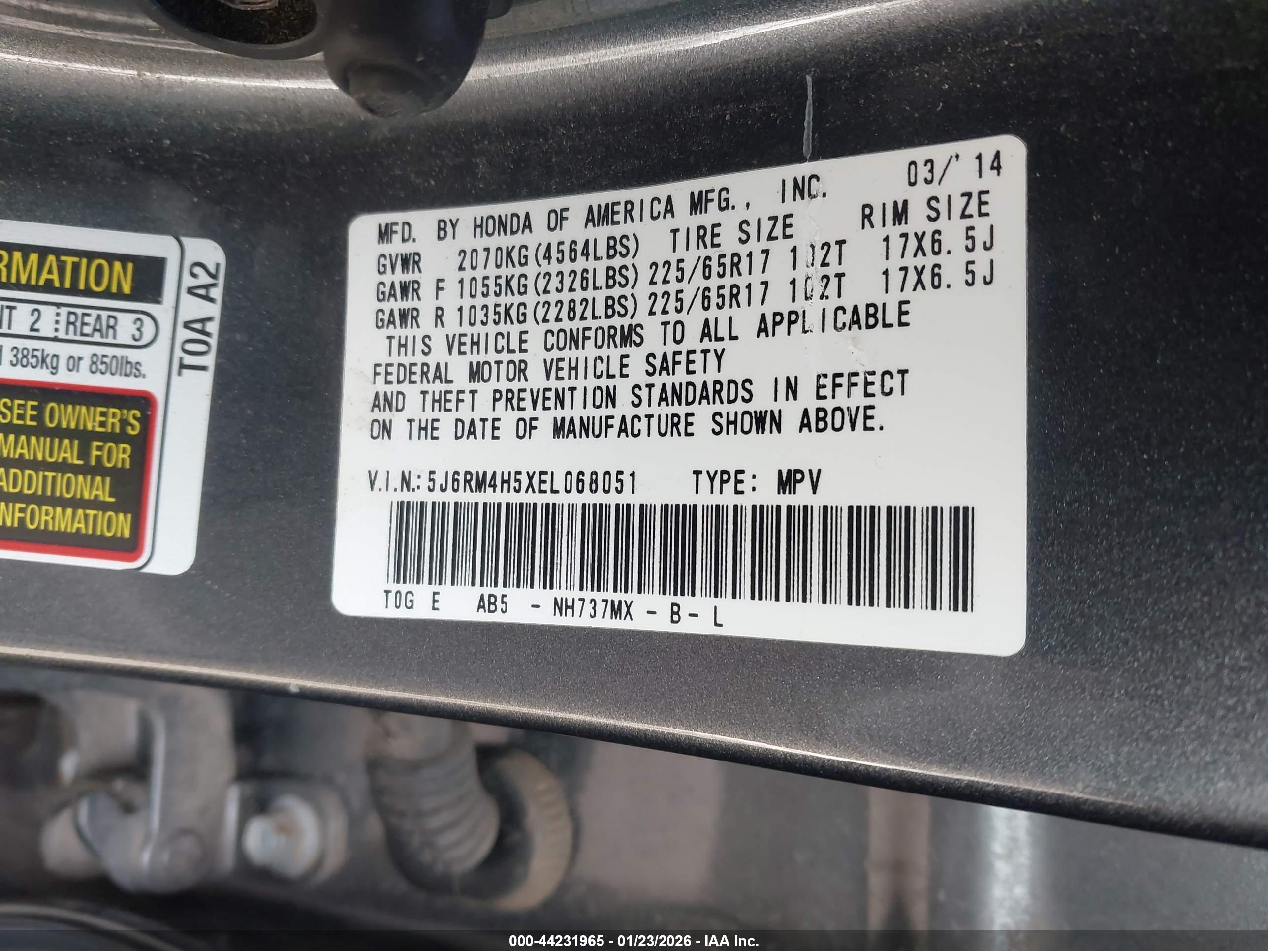 HONDA CR-V image 9