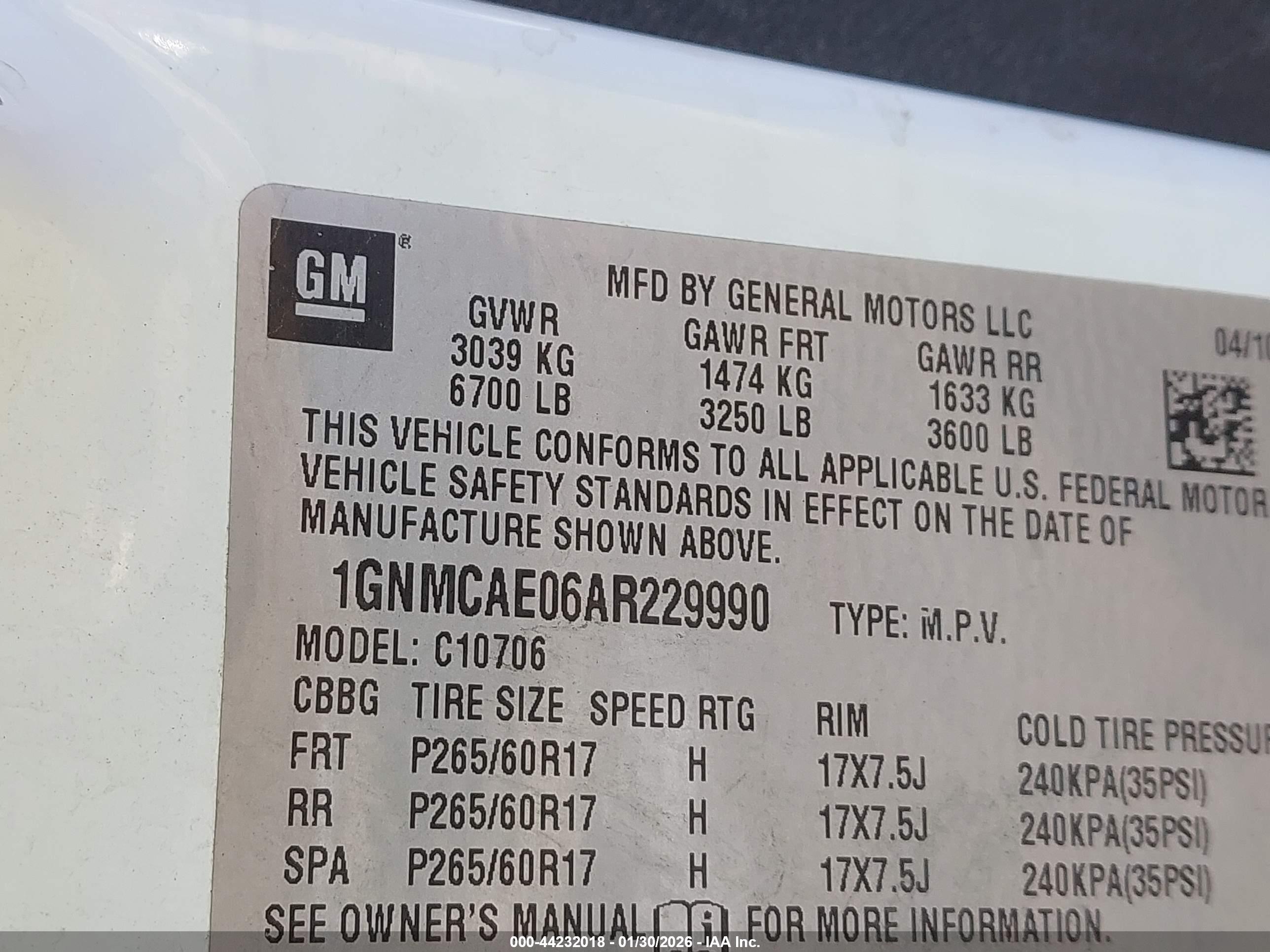 CHEVROLET TAHOE image 9