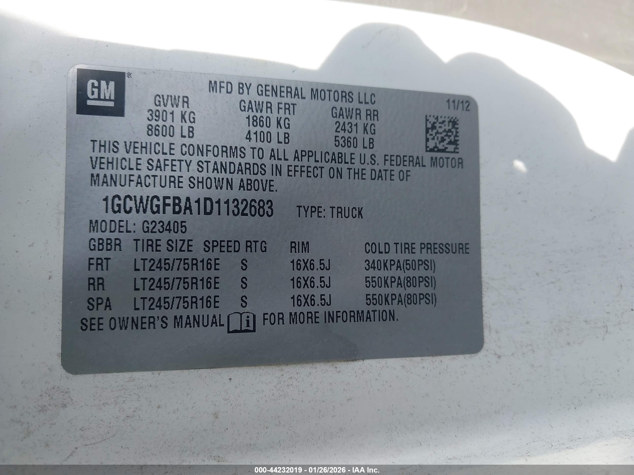 CHEVROLET EXPRESS image 9
