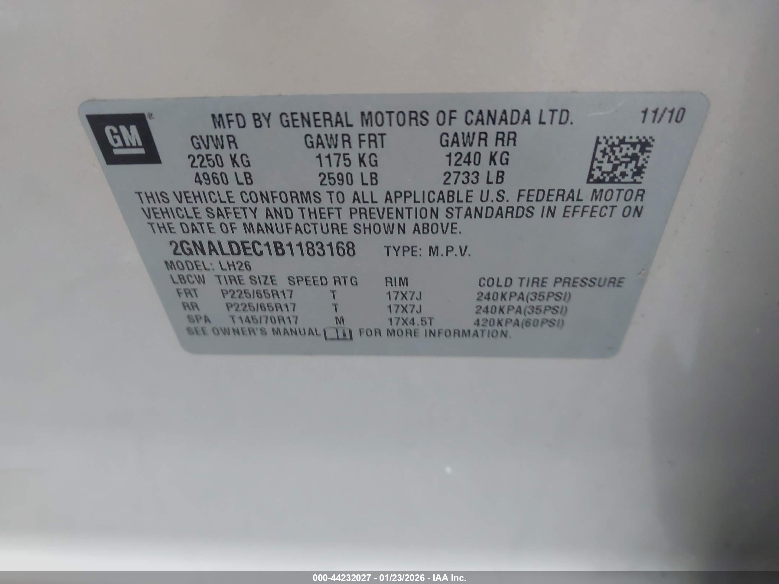 CHEVROLET EQUINOX image 9