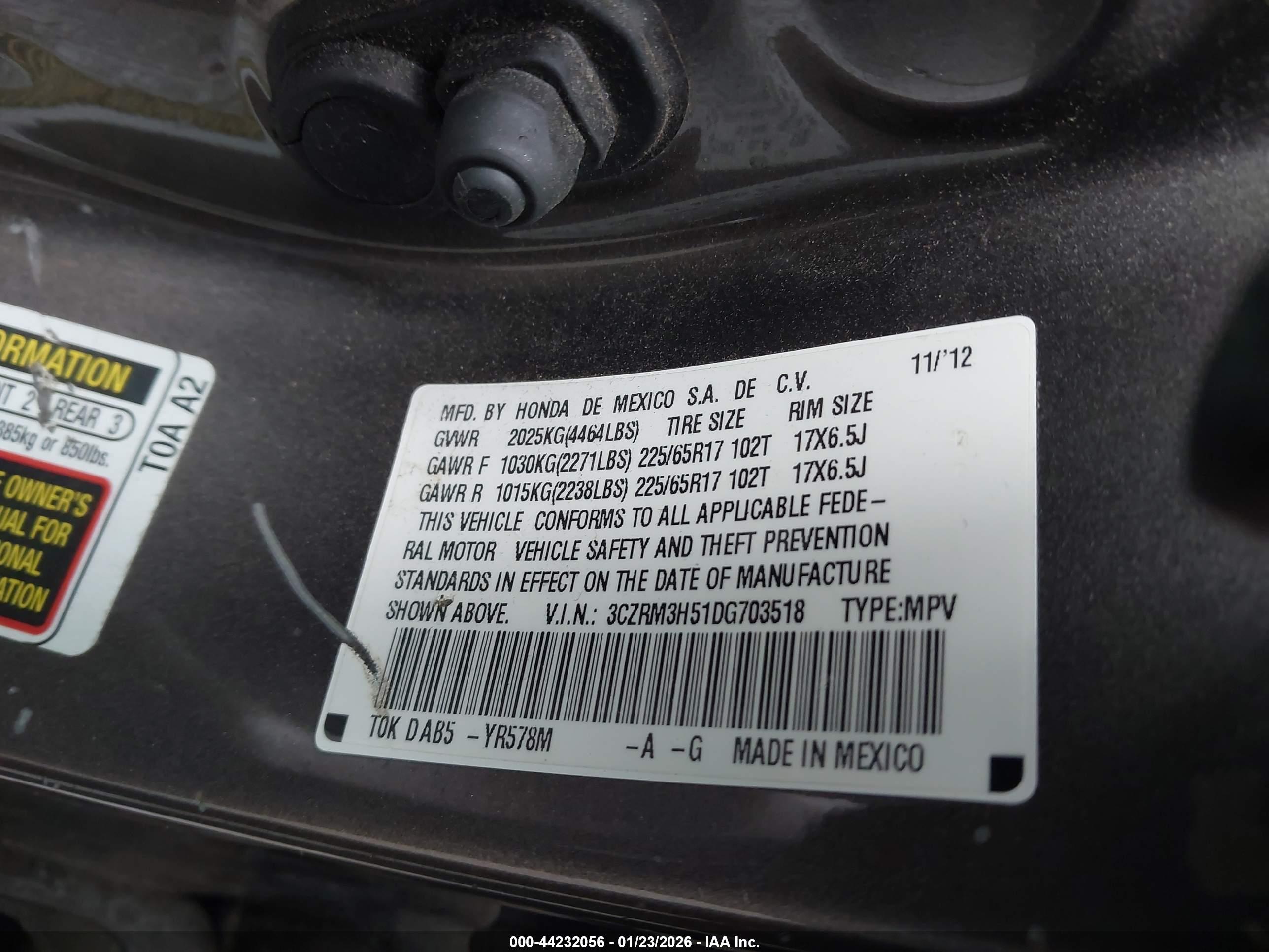 HONDA CR-V image 9