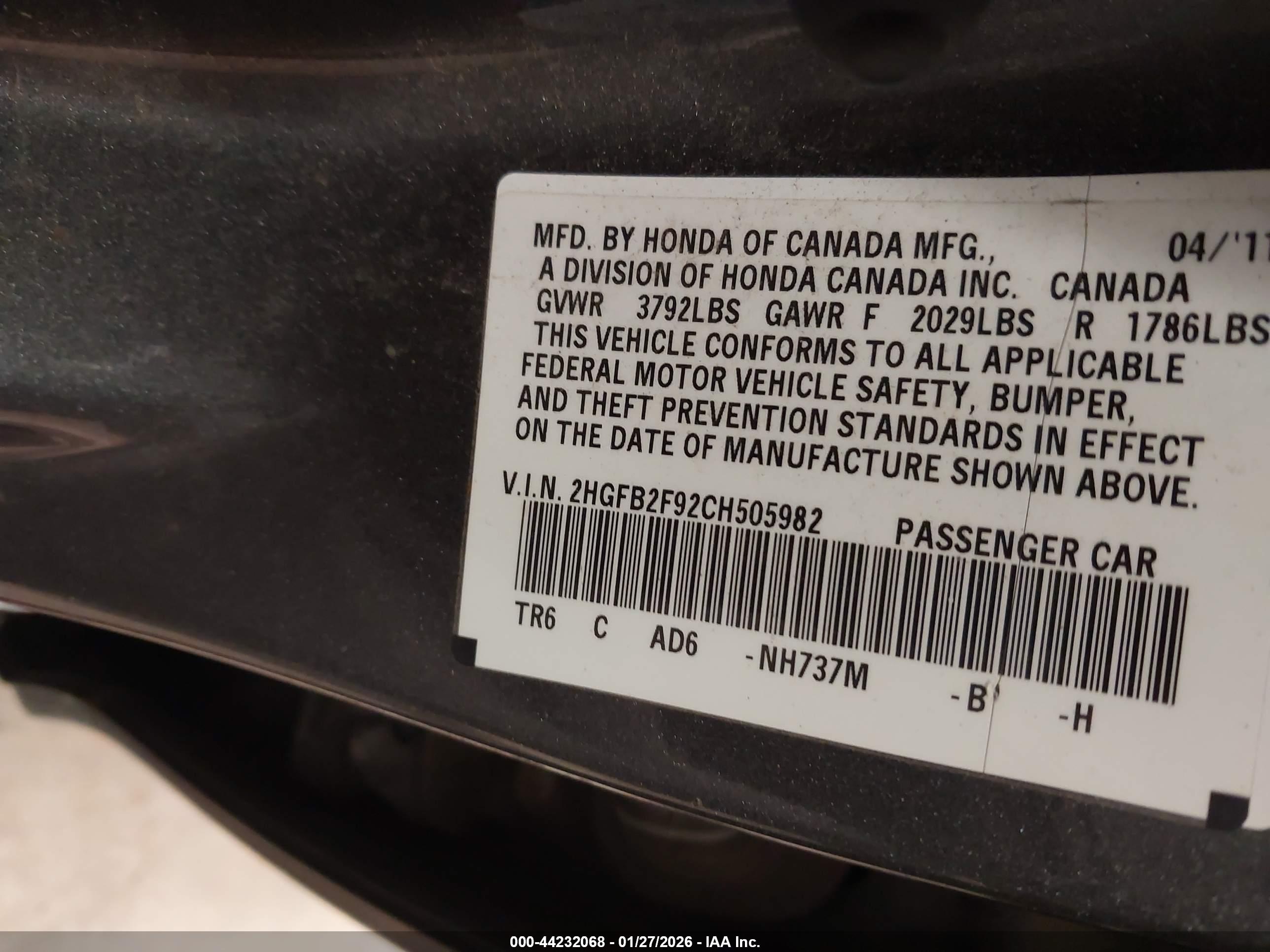 HONDA CIVIC image 9