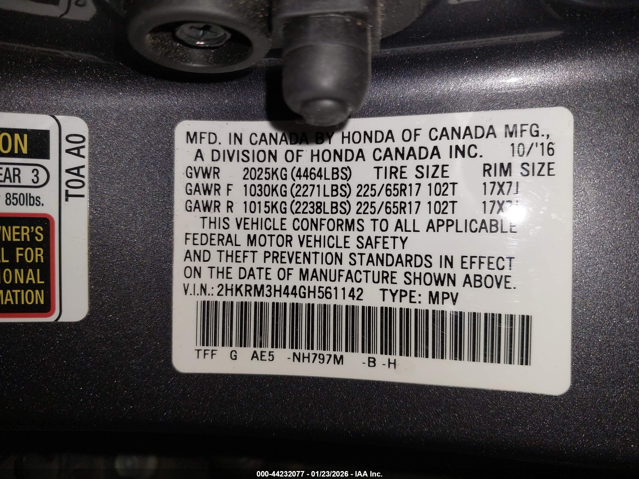 HONDA CR-V image 9