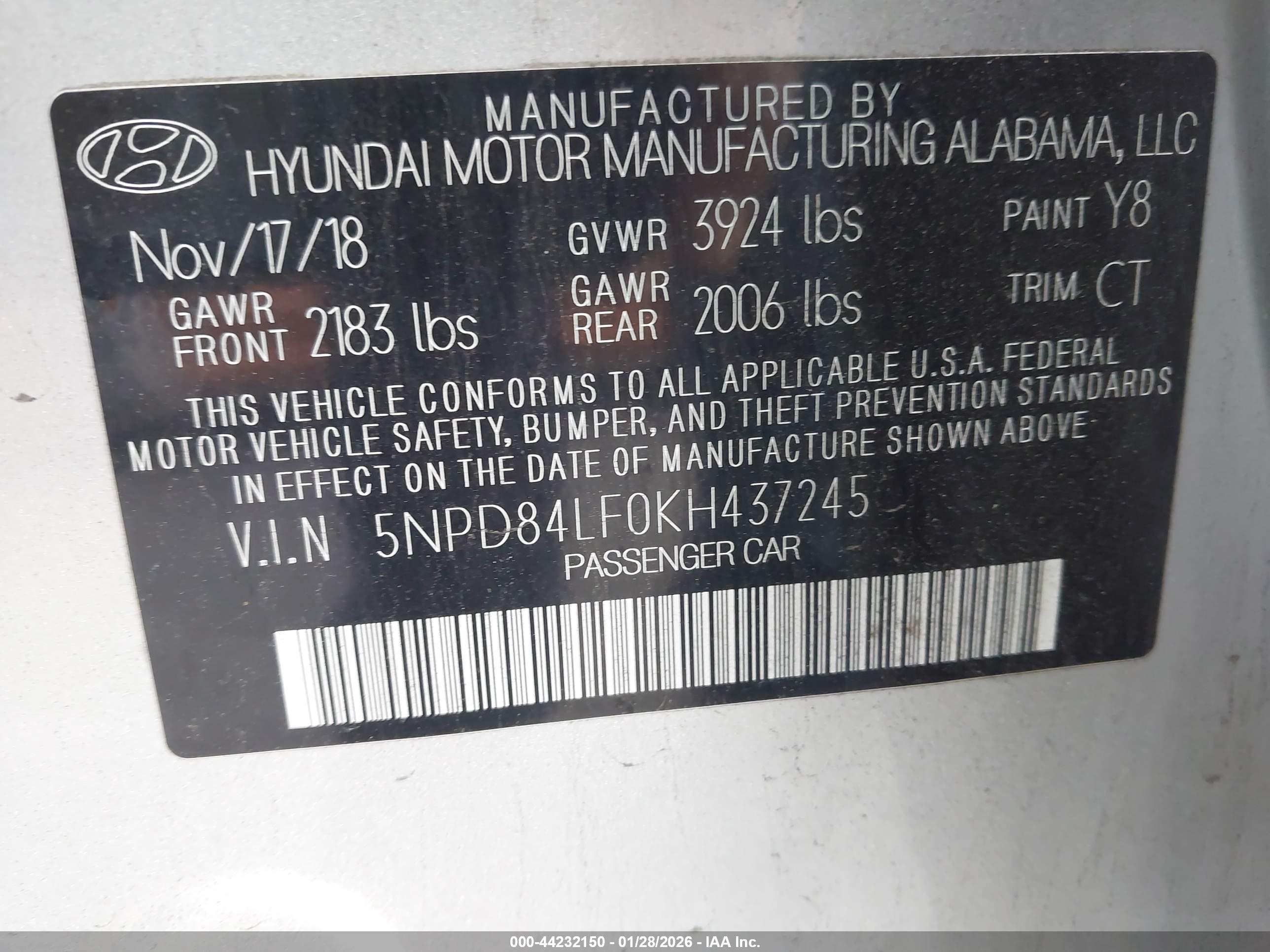 HYUNDAI ELANTRA image 9