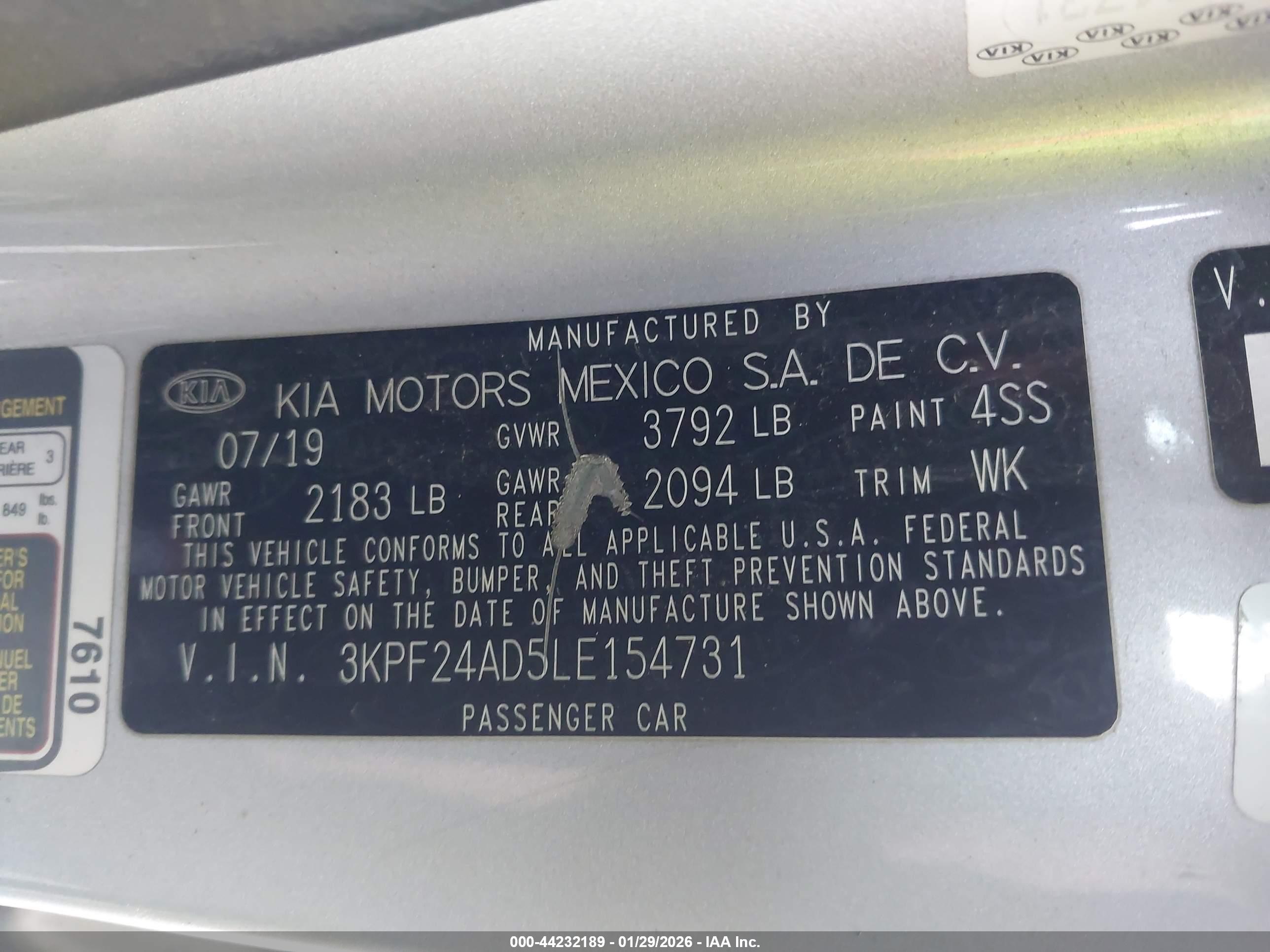KIA FORTE image 9