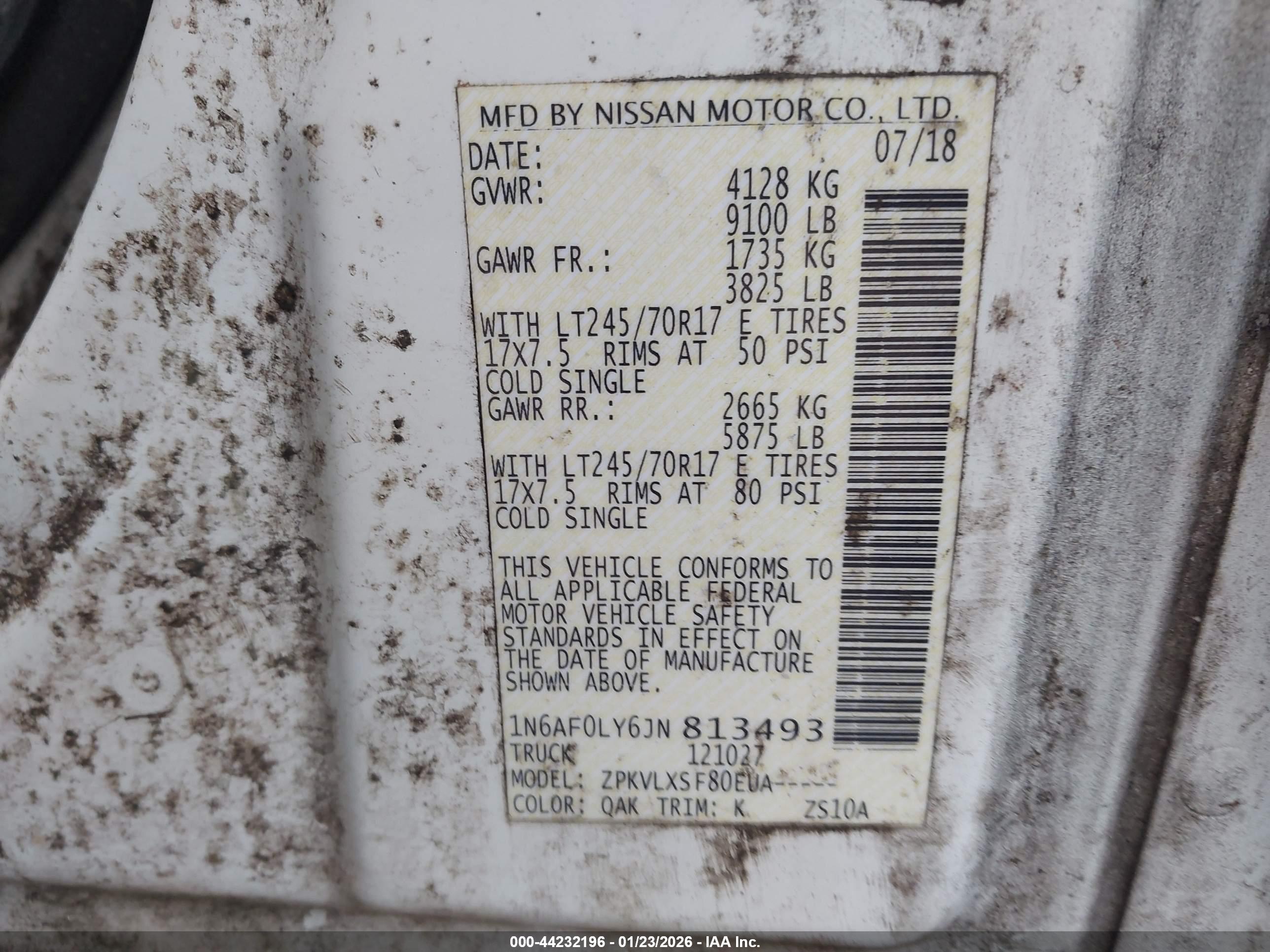 NISSAN NV image 9