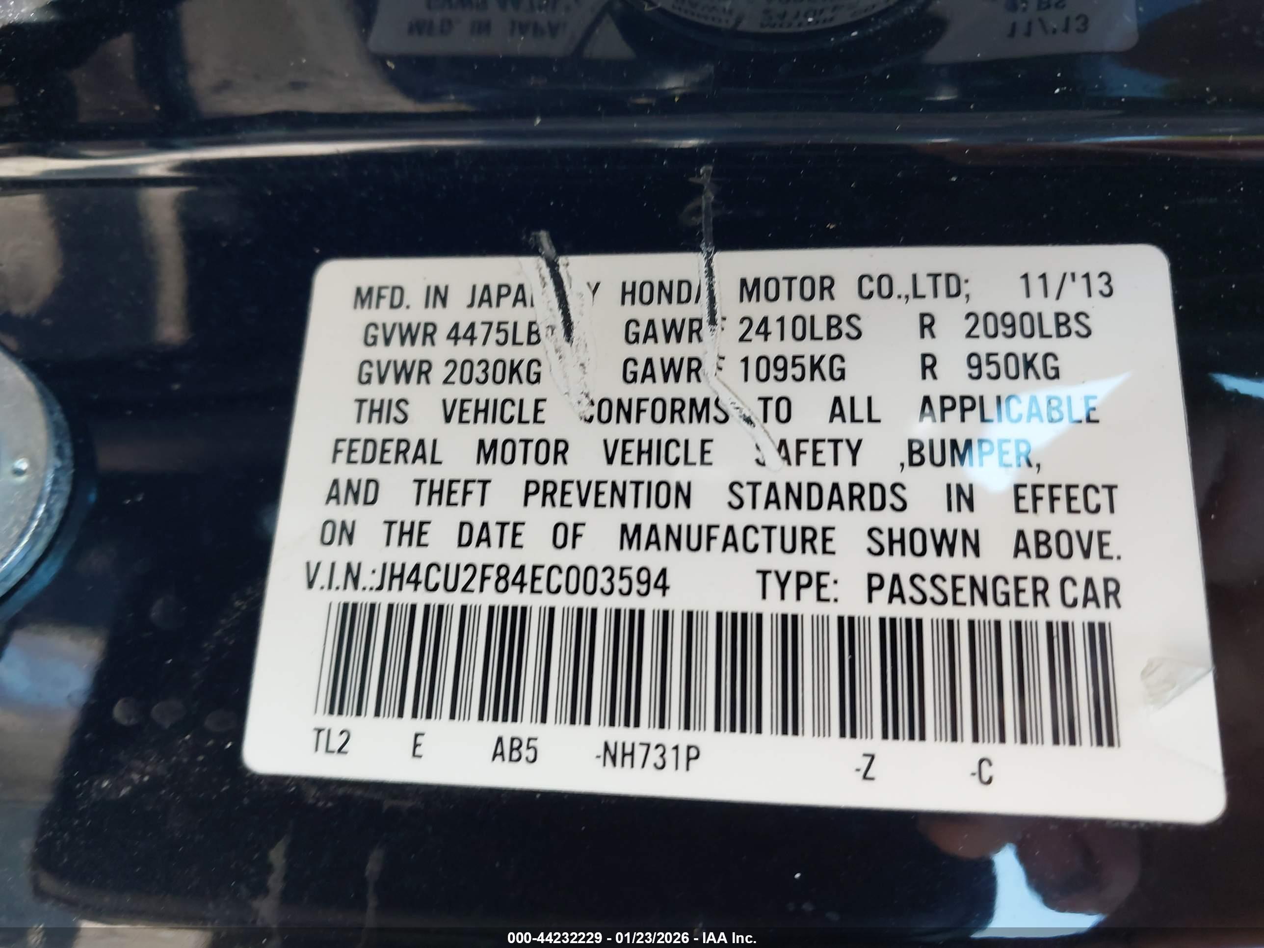 ACURA TSX image 9