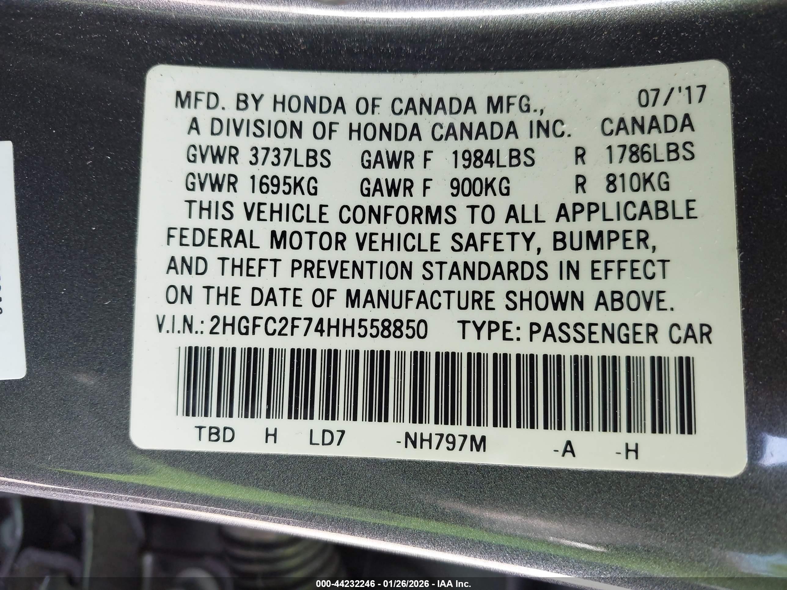HONDA CIVIC image 9