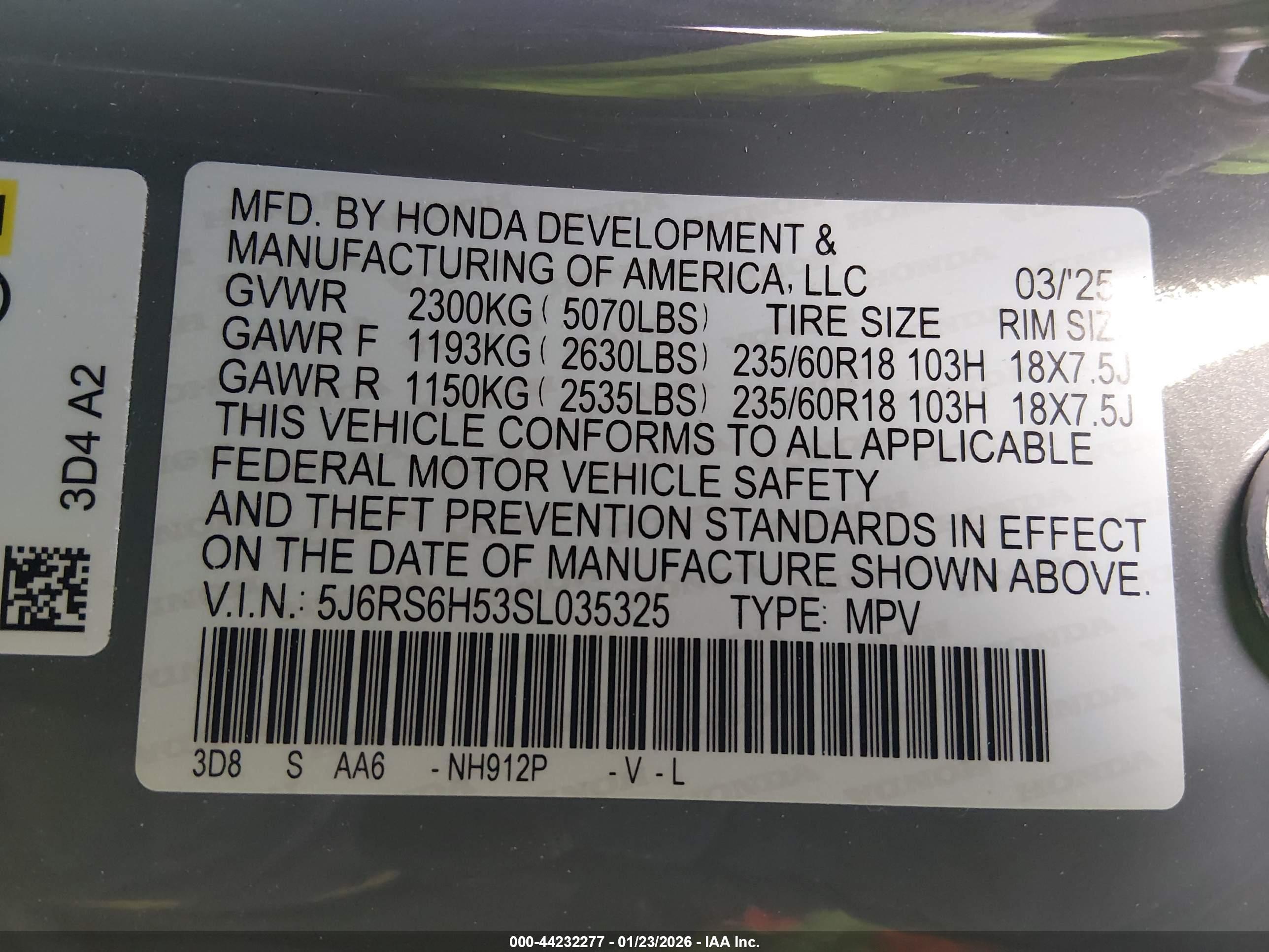 HONDA CR-V image 9