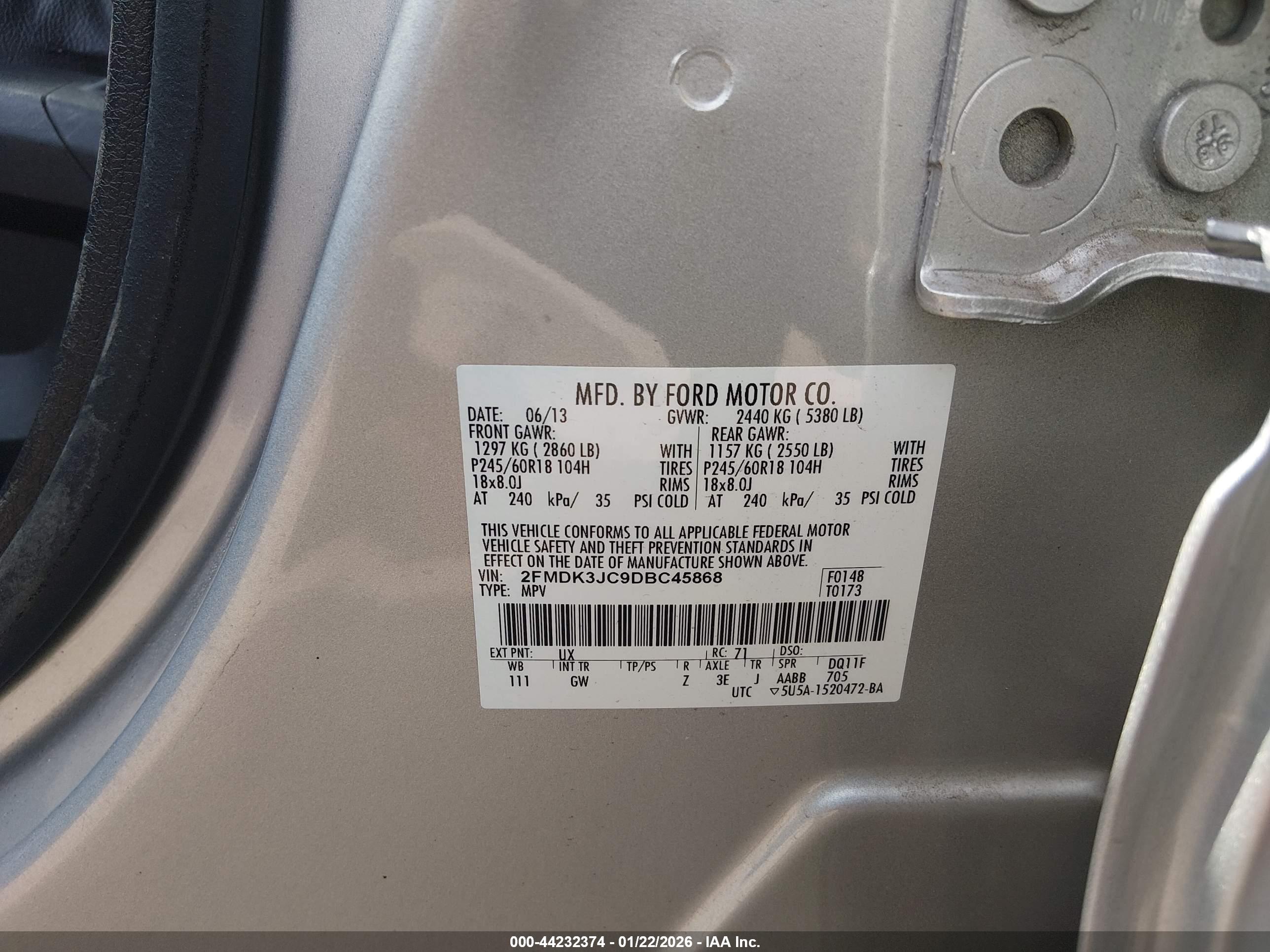 FORD EDGE image 9