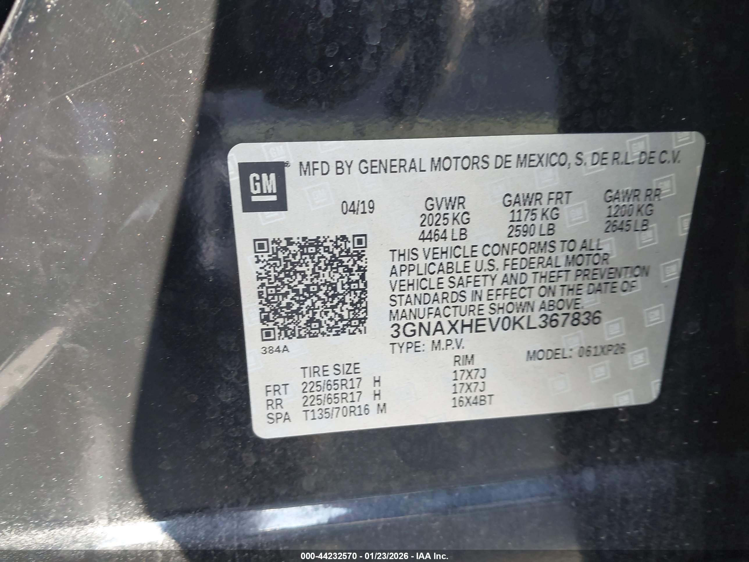 CHEVROLET EQUINOX image 9