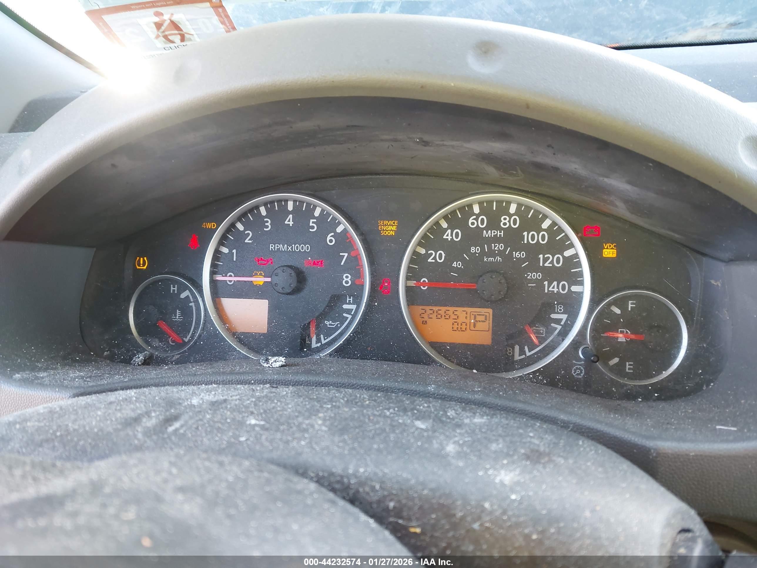 NISSAN XTERRA image 7