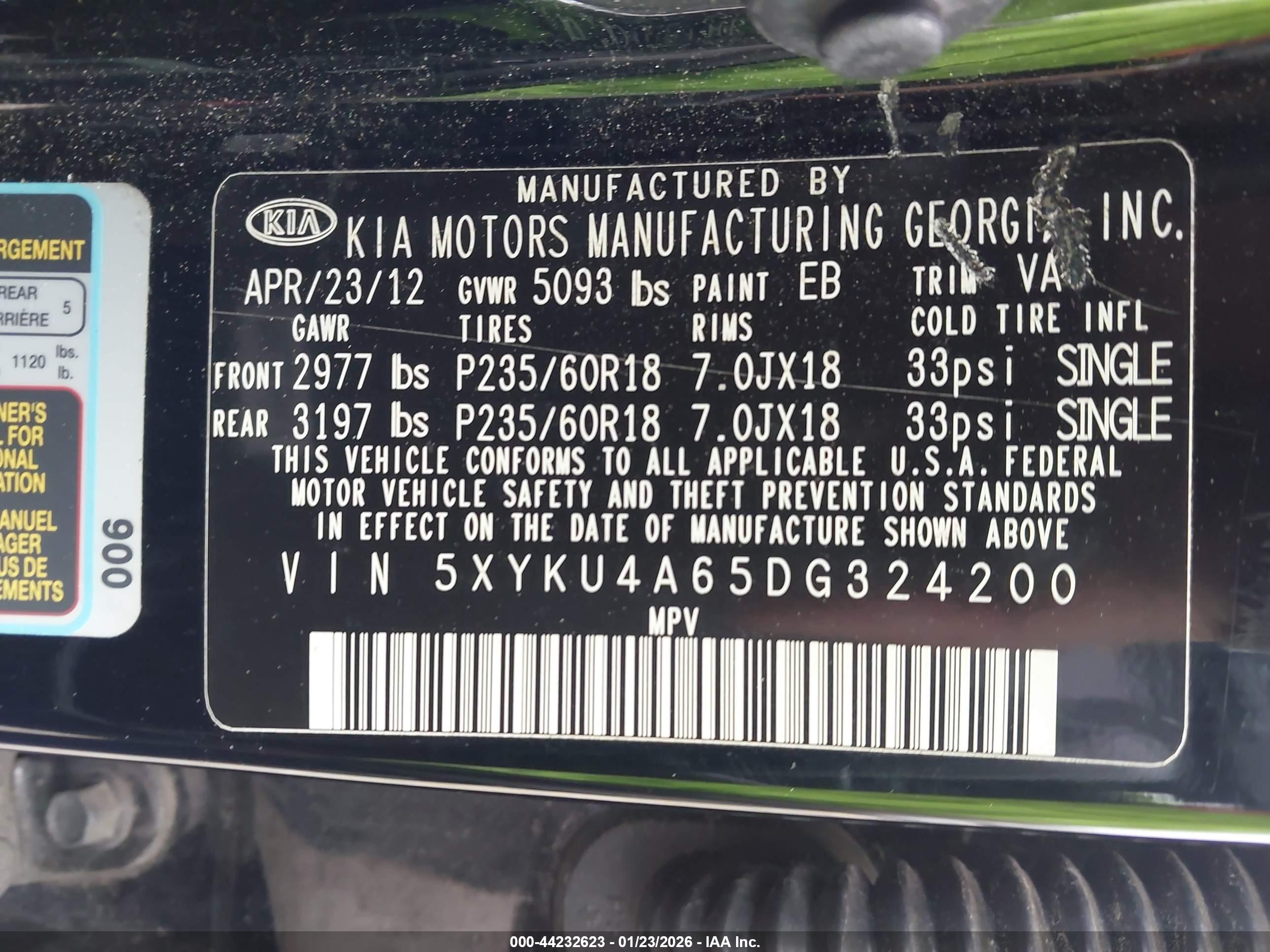 KIA SORENTO image 9