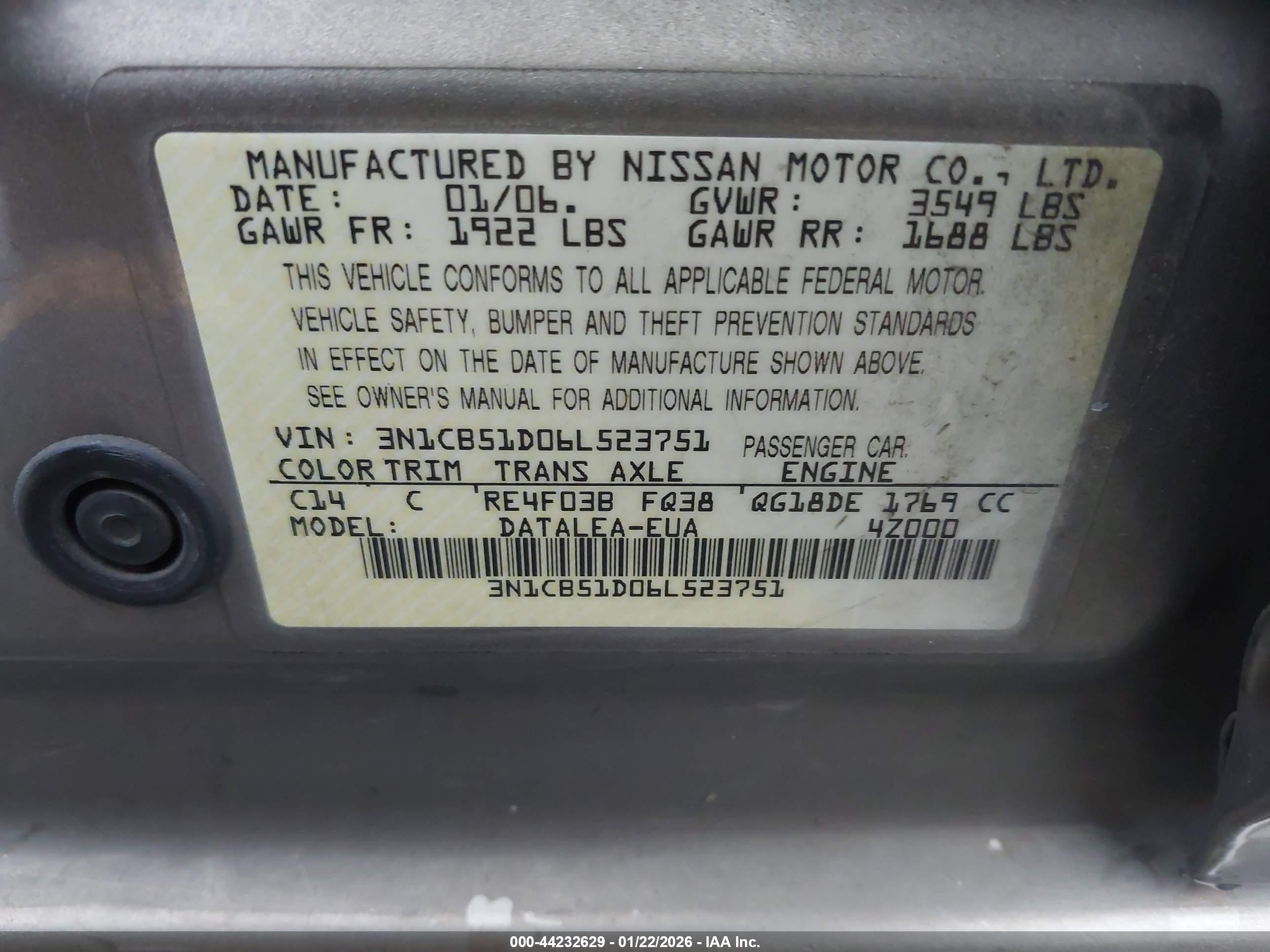 NISSAN SENTRA image 9