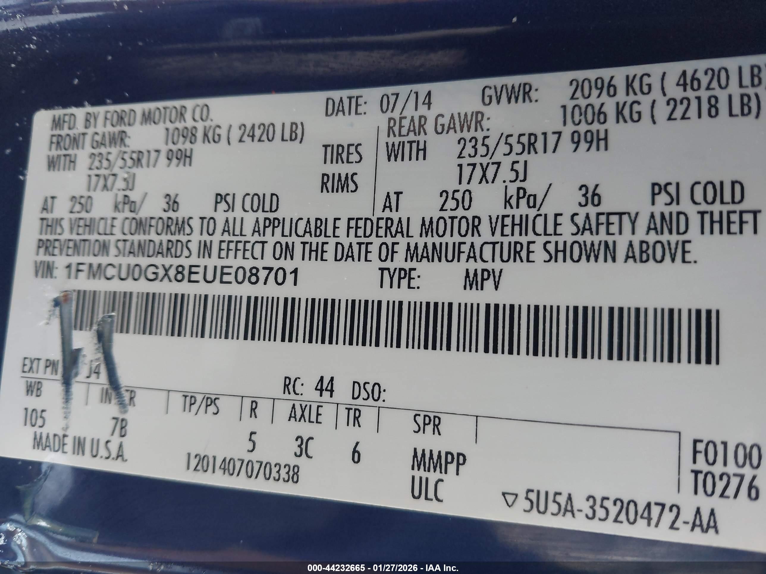 FORD ESCAPE image 9