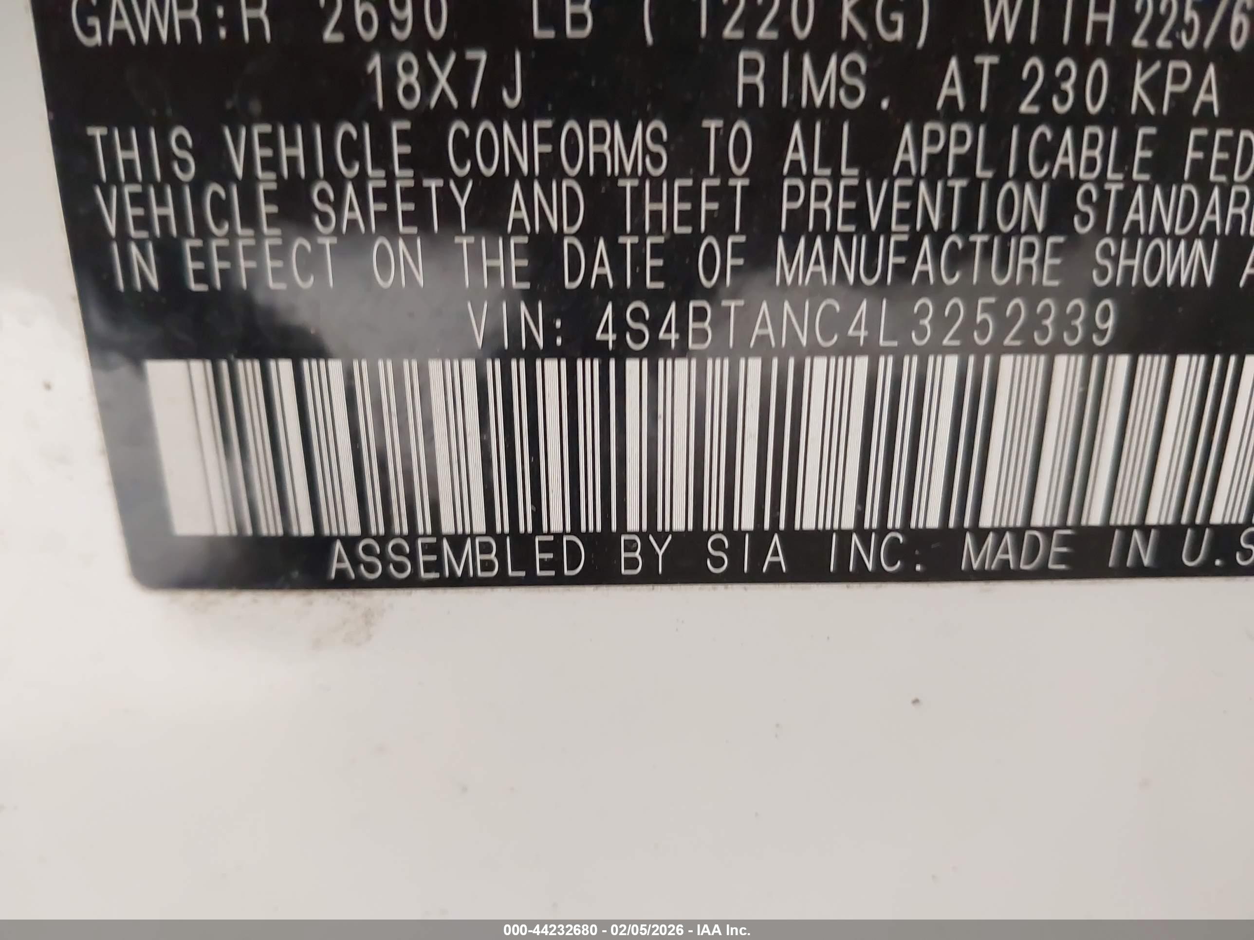 SUBARU OUTBACK image 9