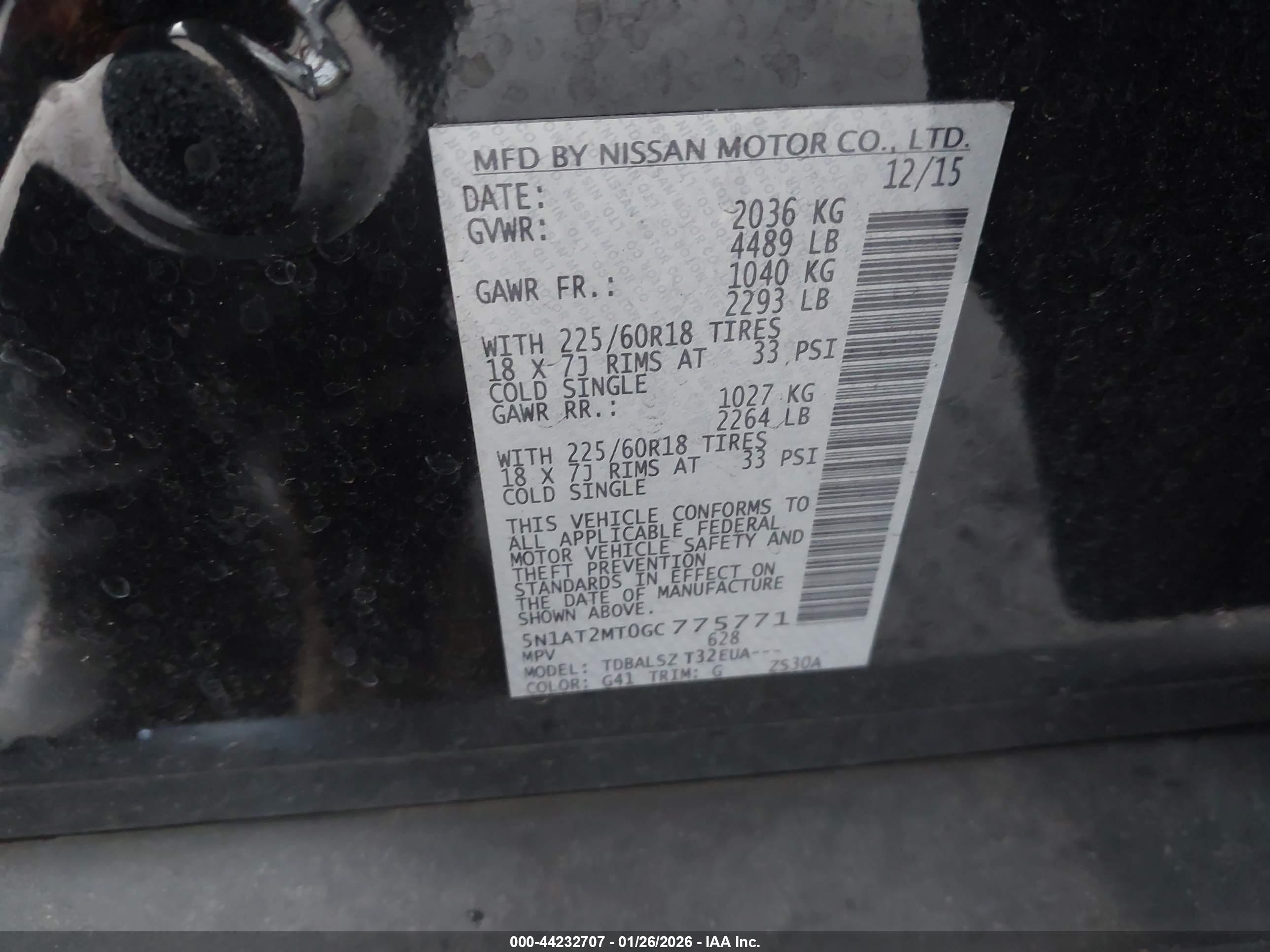 NISSAN ROGUE image 9