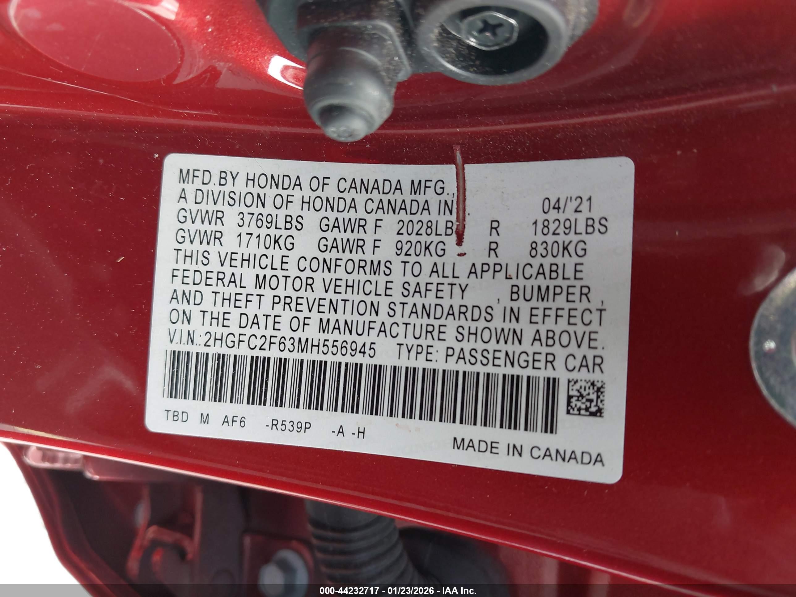 HONDA CIVIC image 9