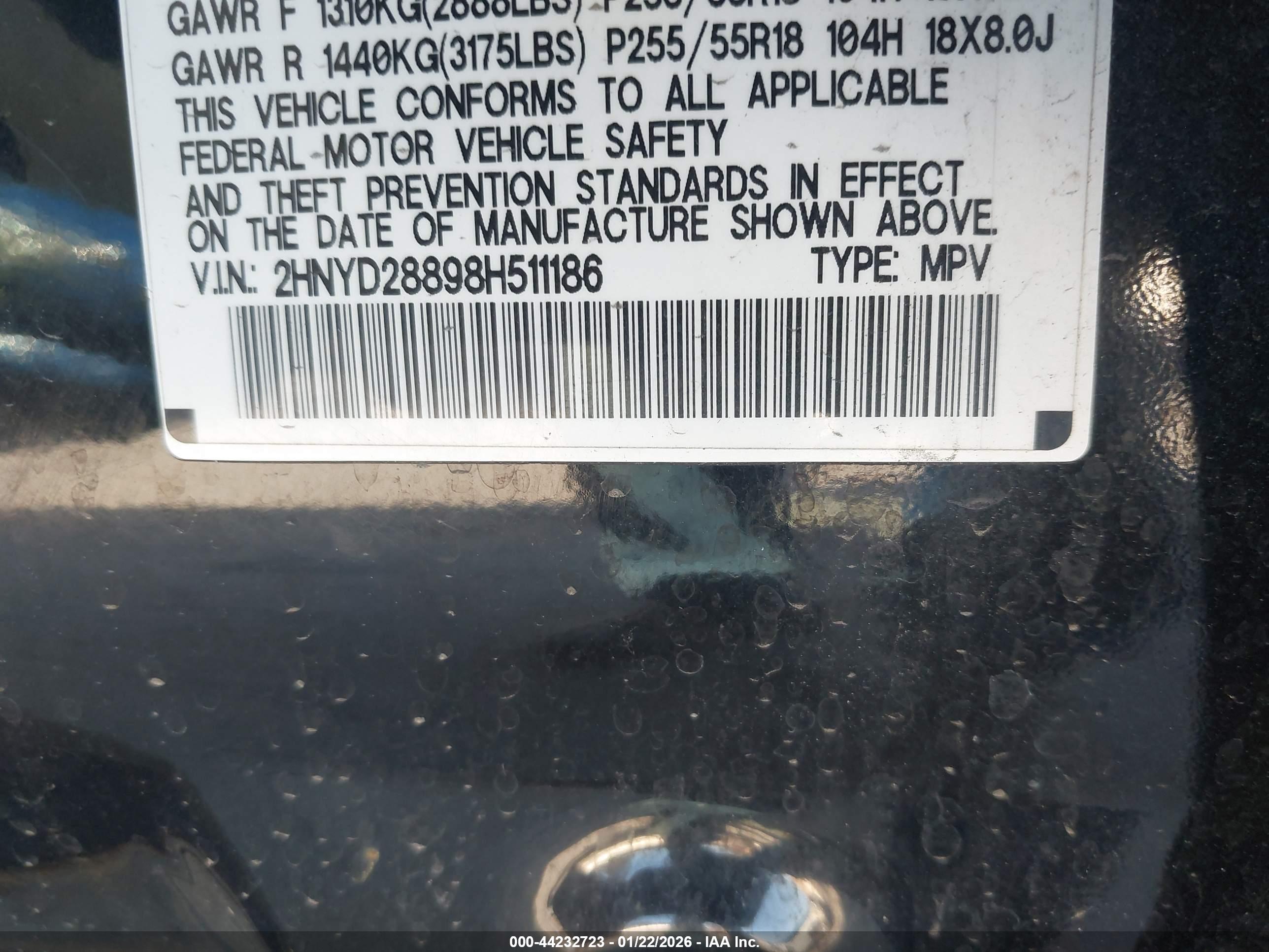 ACURA MDX image 9