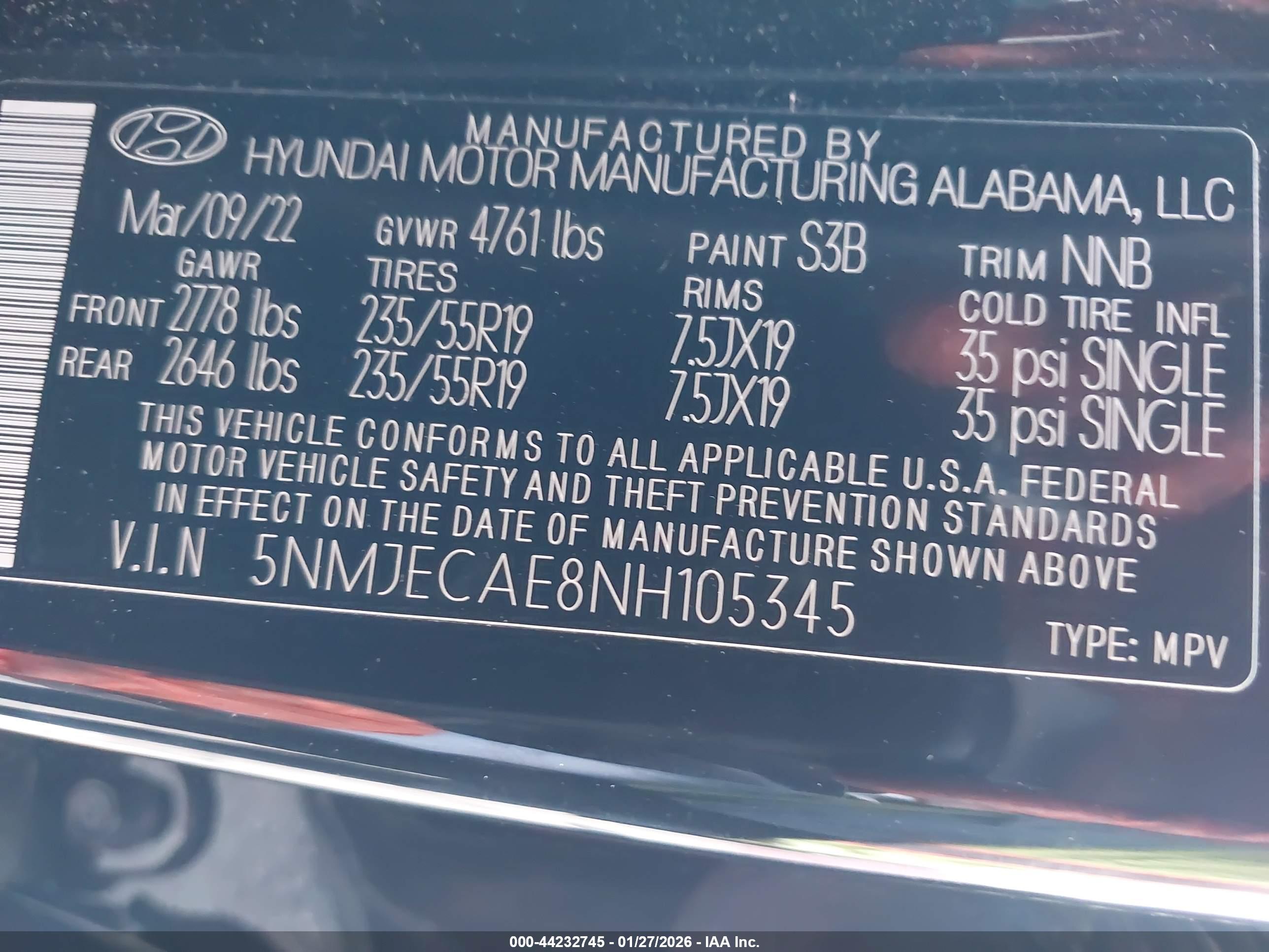 HYUNDAI TUCSON image 9