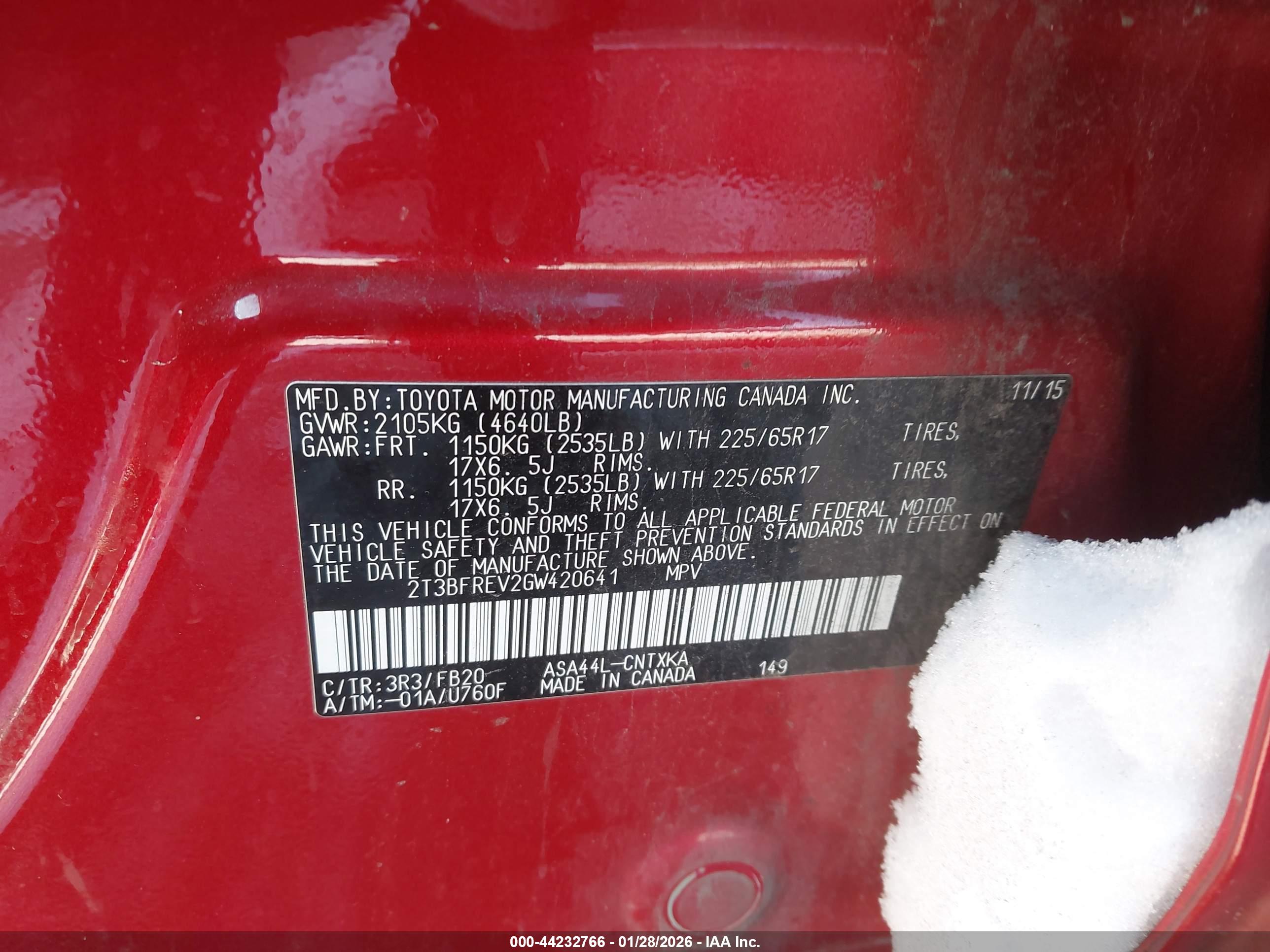 TOYOTA RAV4 image 9