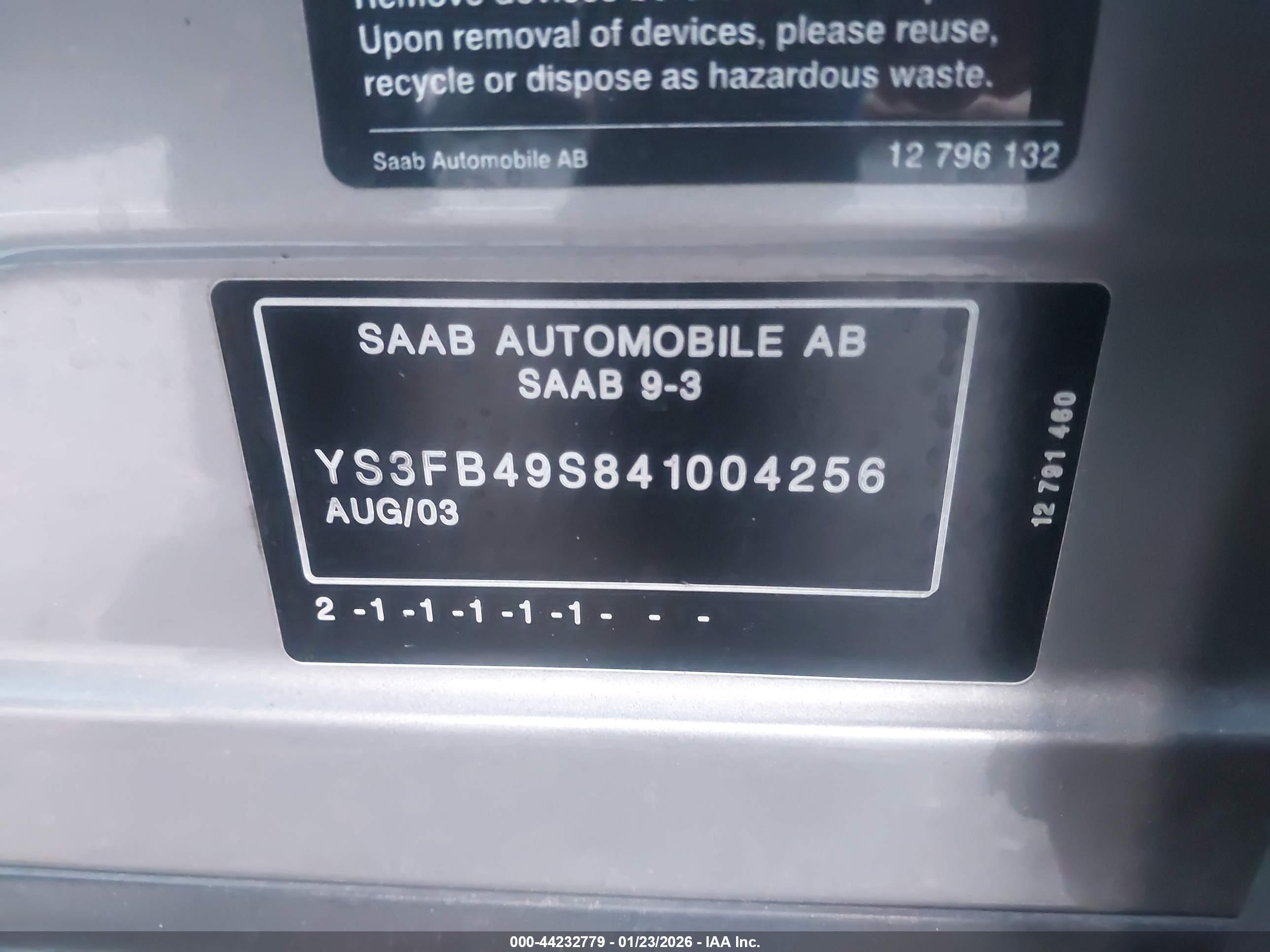 SAAB 9-3 image 9