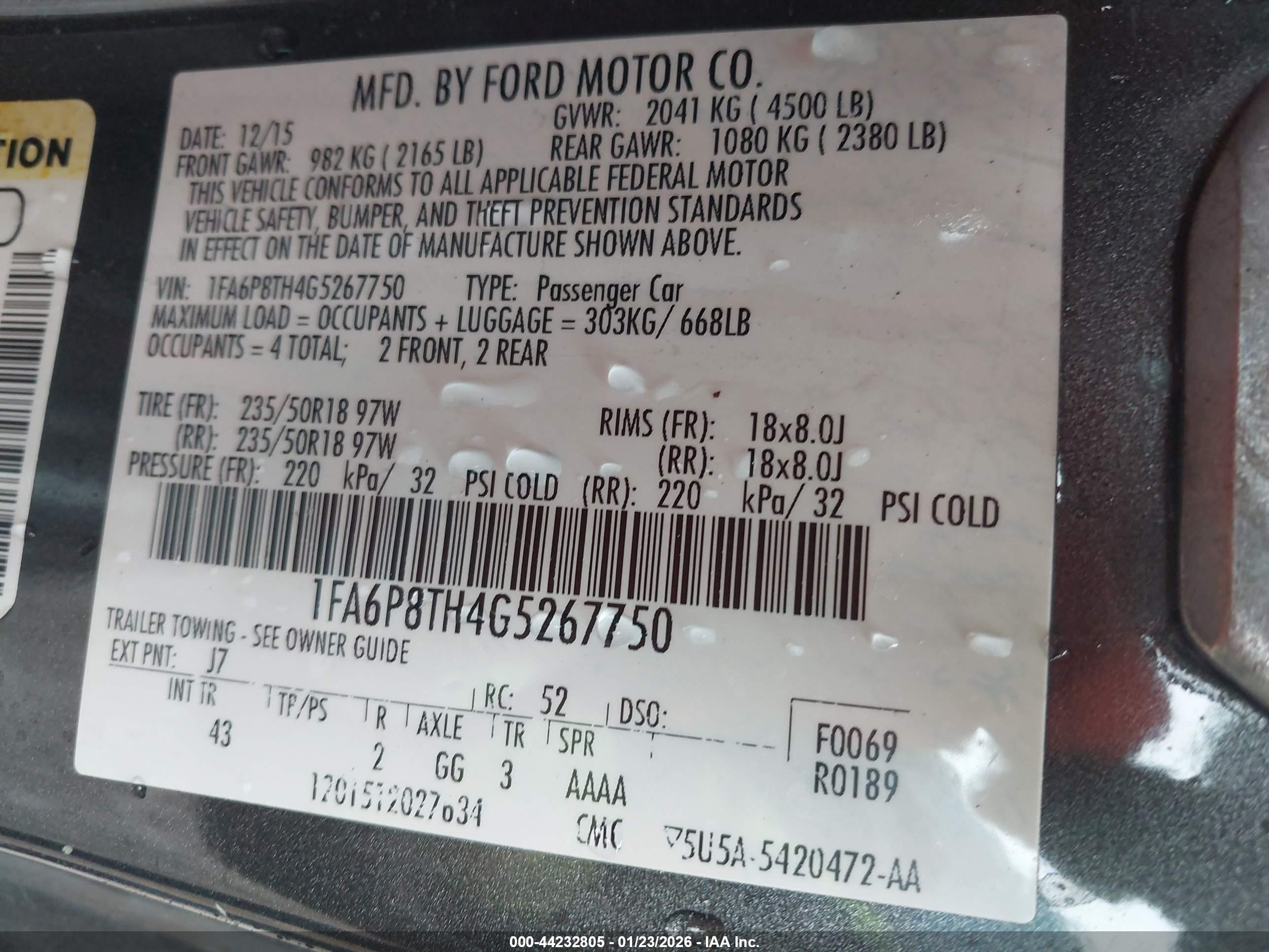 FORD MUSTANG image 9