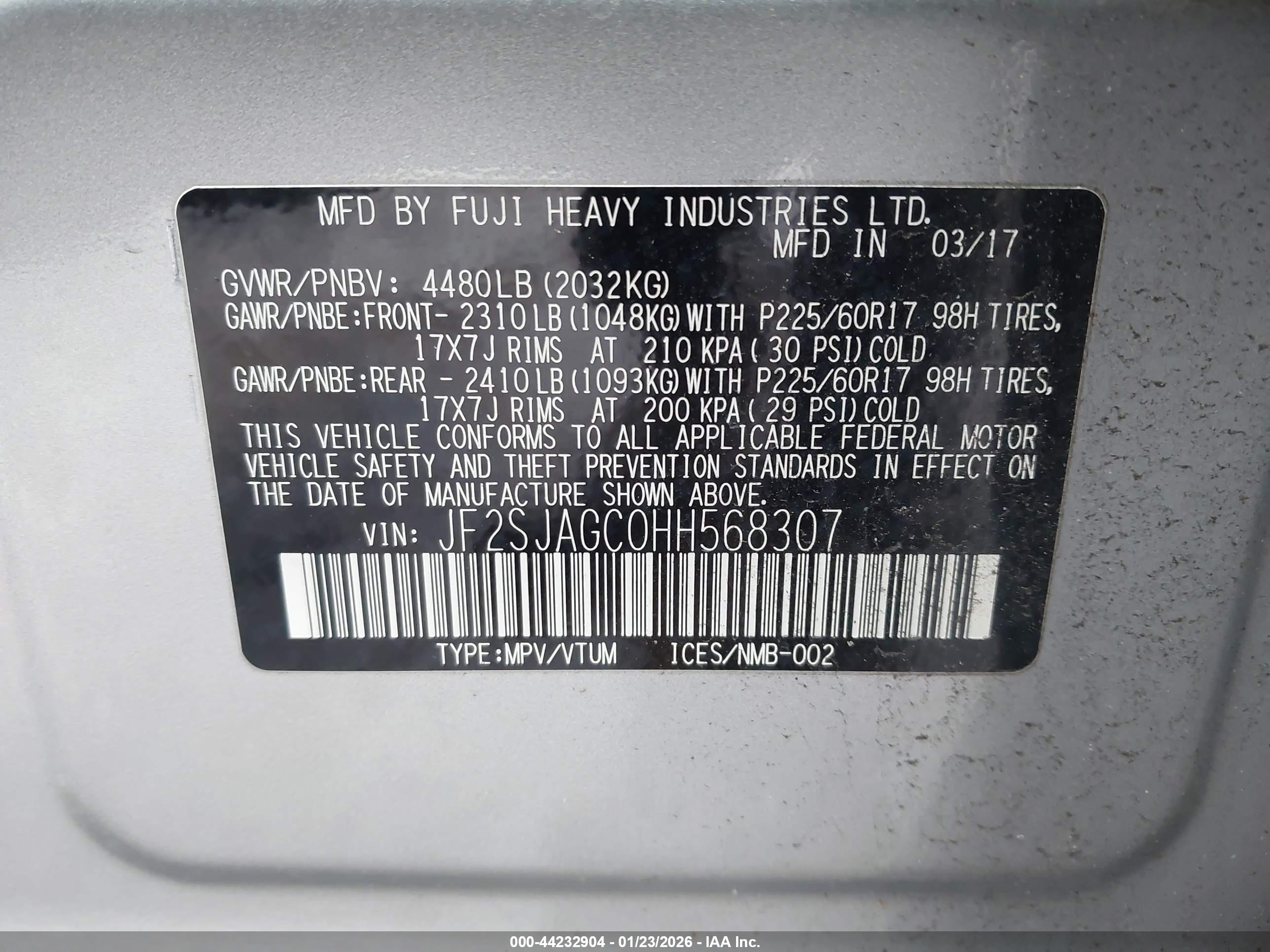 SUBARU FORESTER image 9