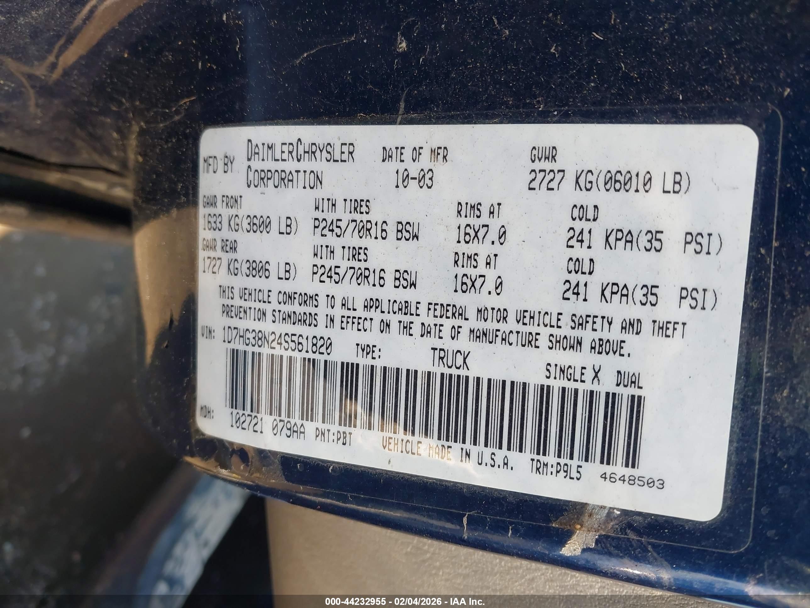 DODGE DAKOTA image 9