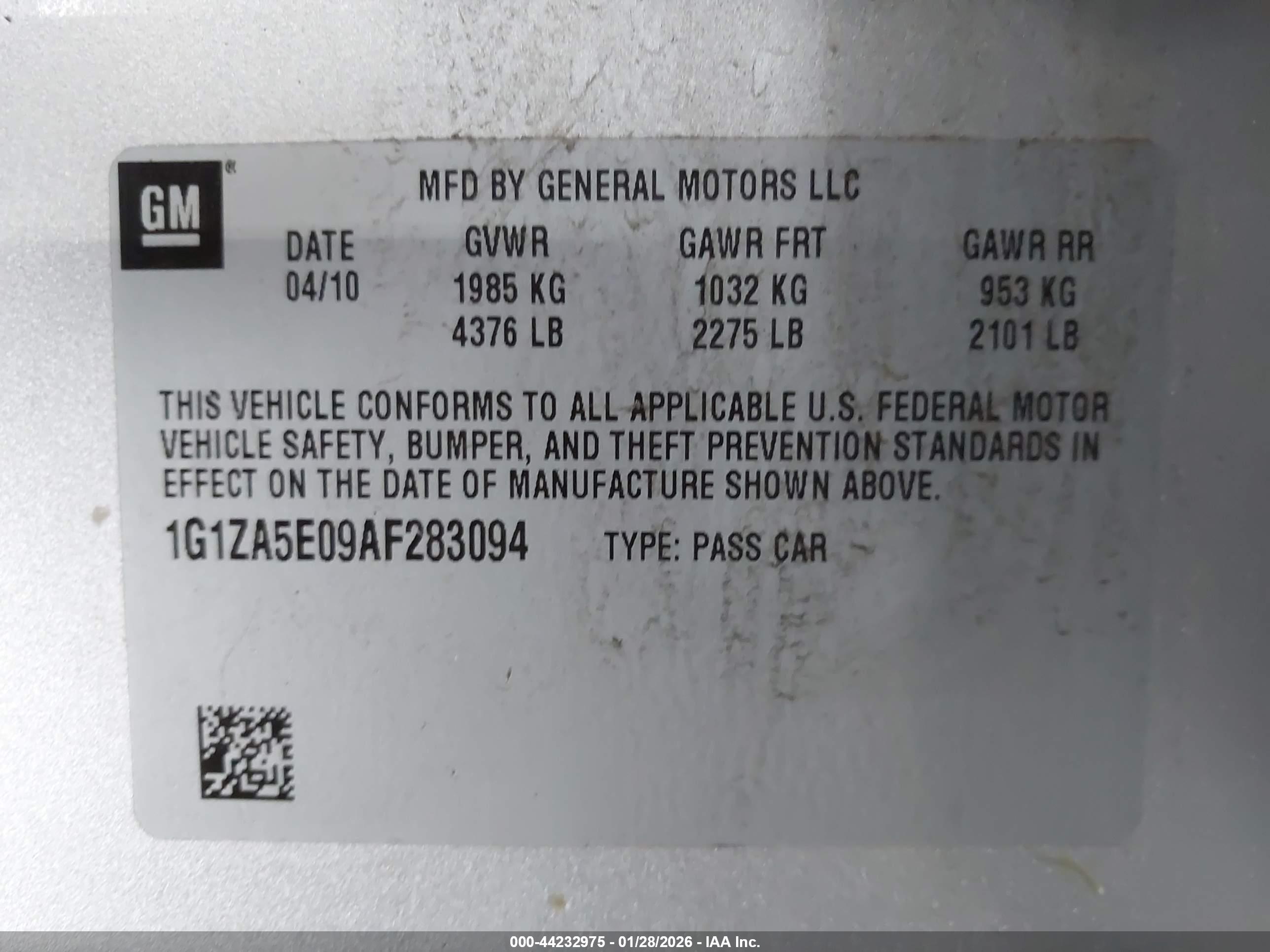 CHEVROLET MALIBU image 9