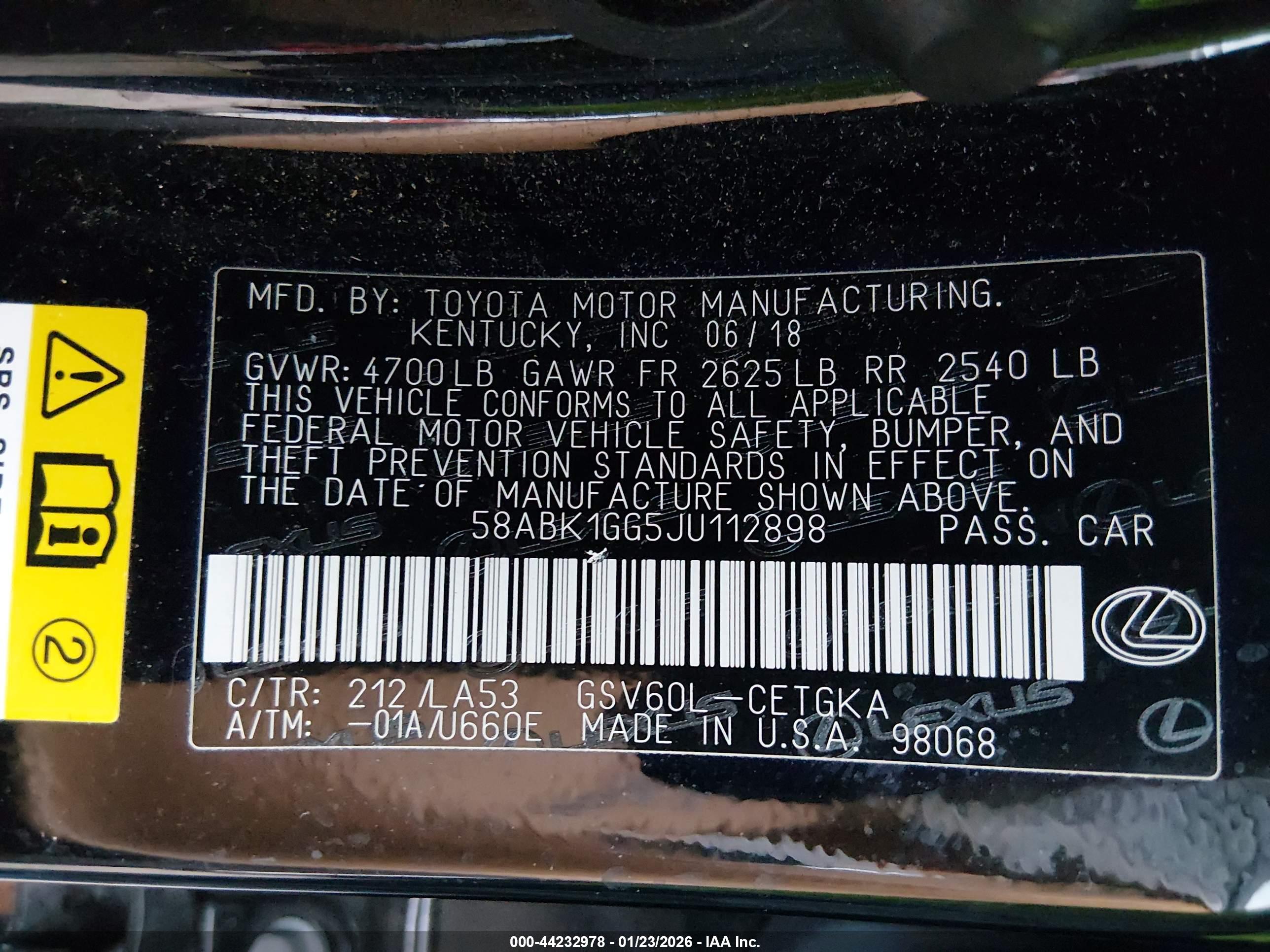 LEXUS ES image 9