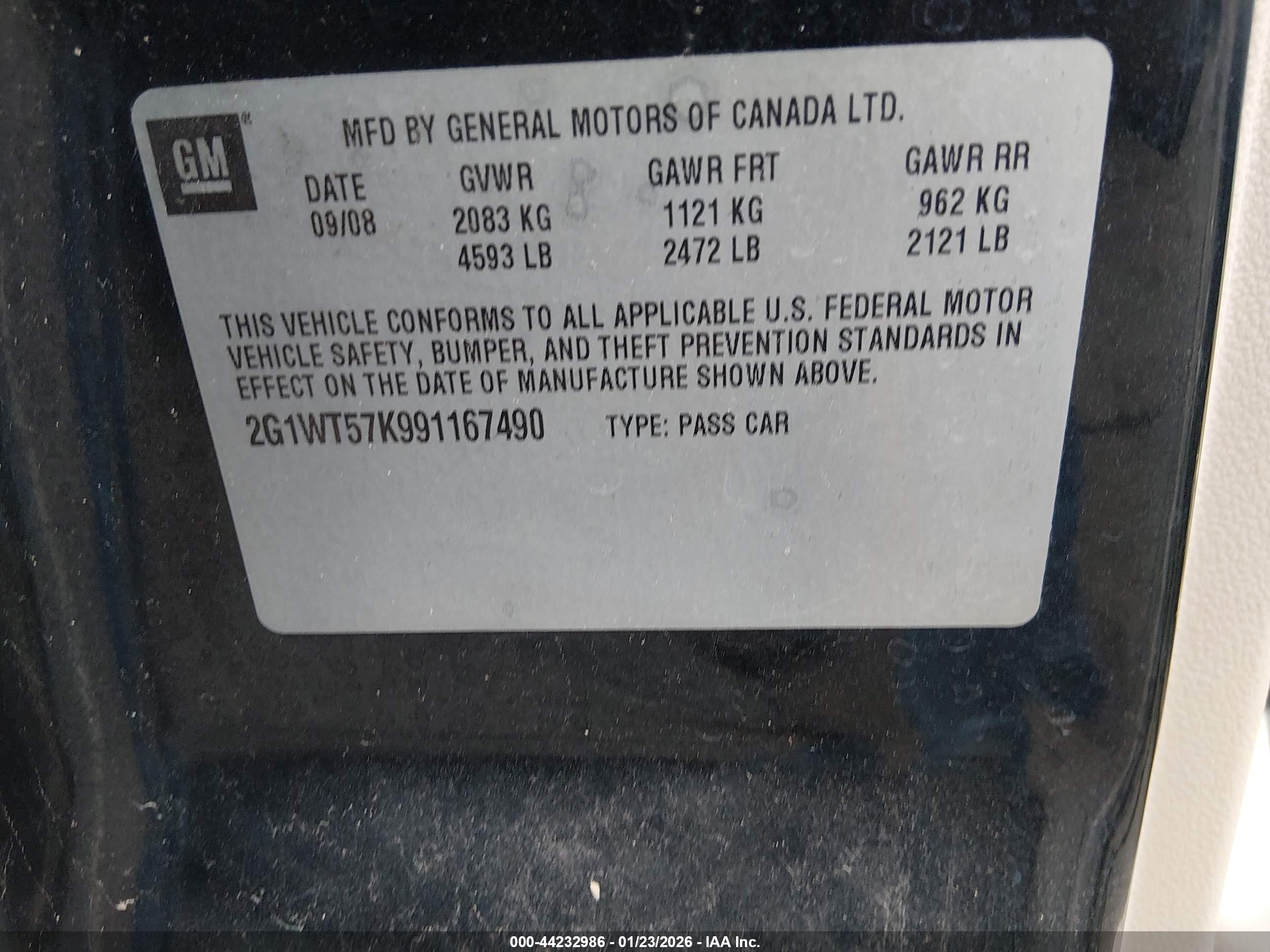 CHEVROLET IMPALA image 9