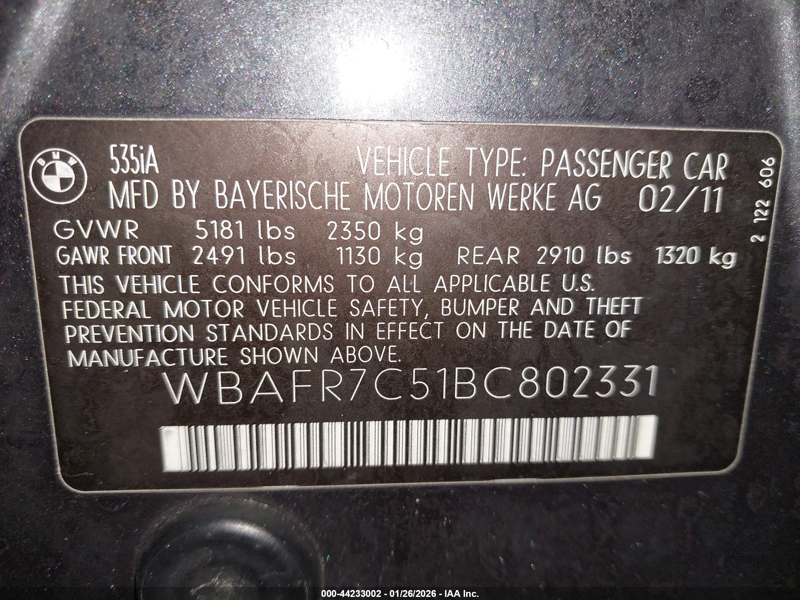 BMW 535I image 9