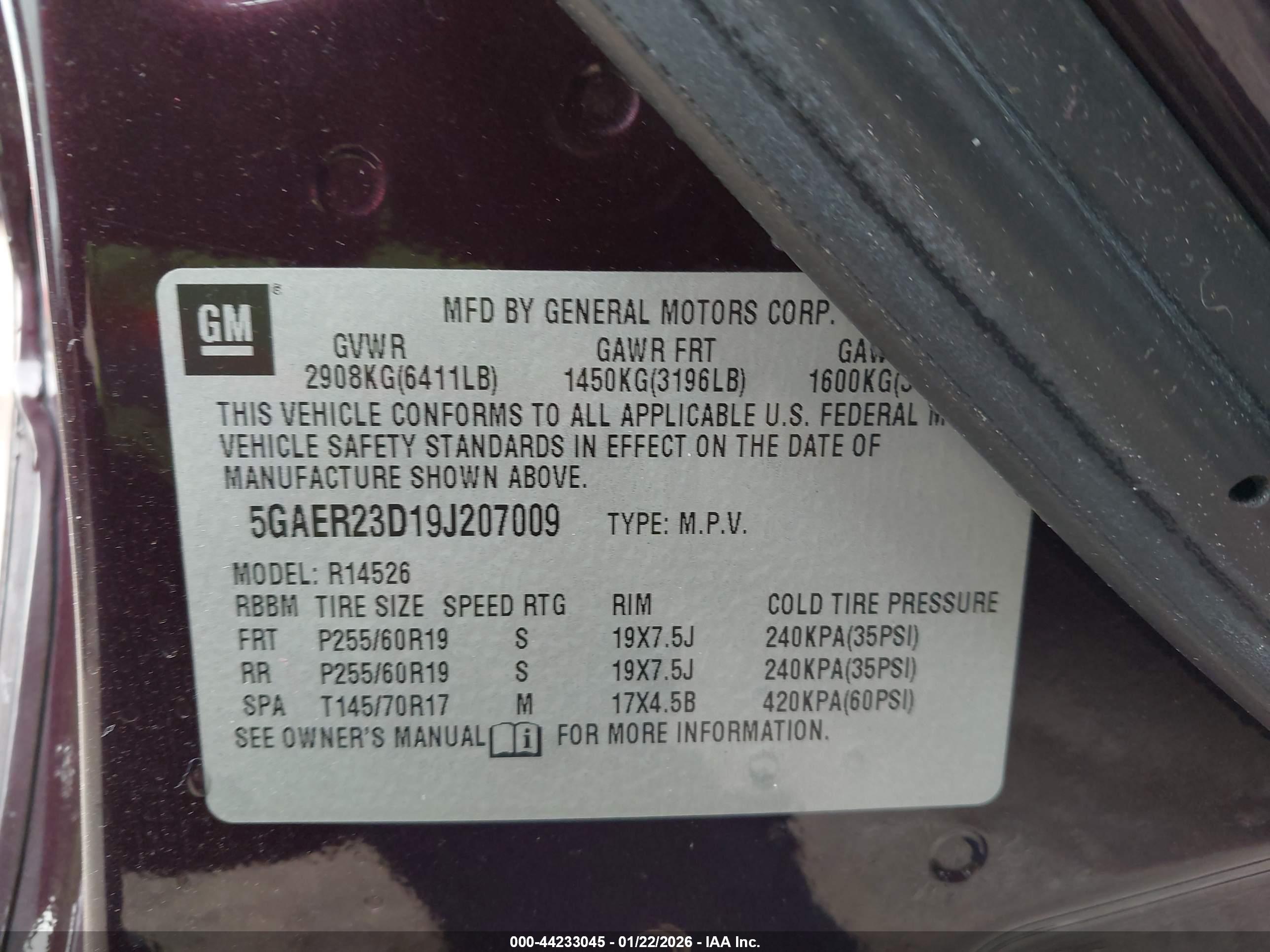 BUICK ENCLAVE image 9
