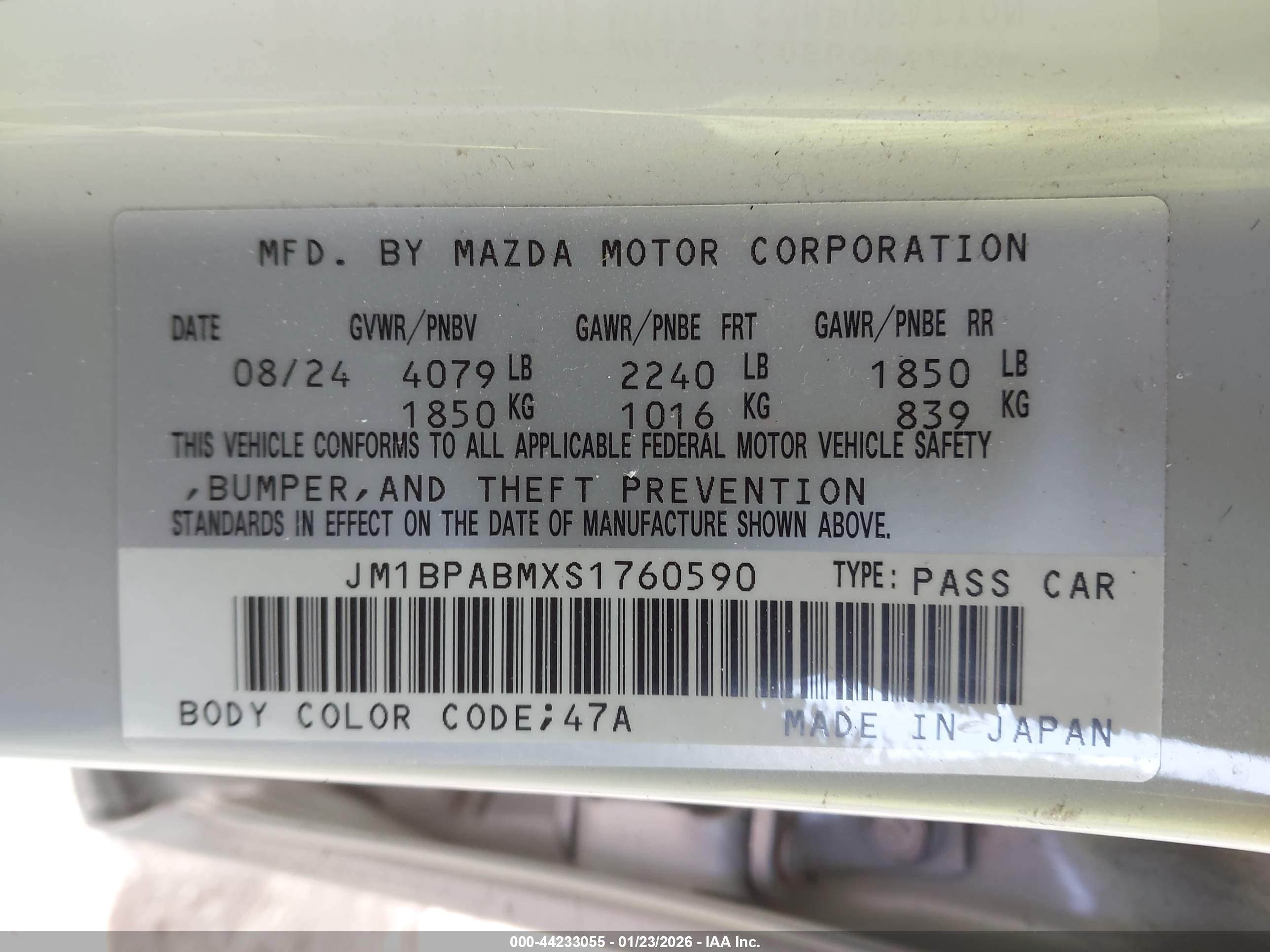 MAZDA MAZDA3 image 9