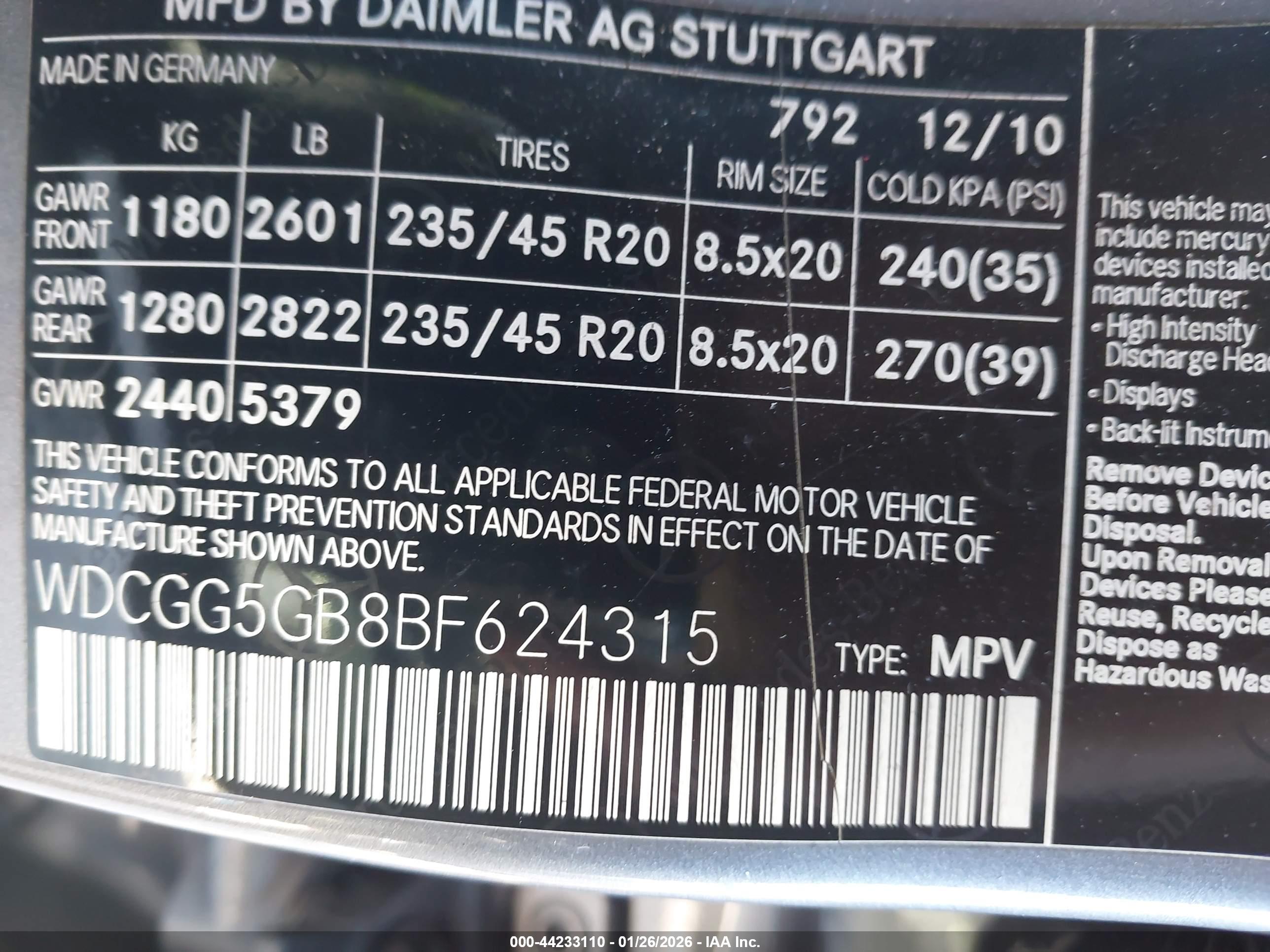 MERCEDES-BENZ GLK image 9