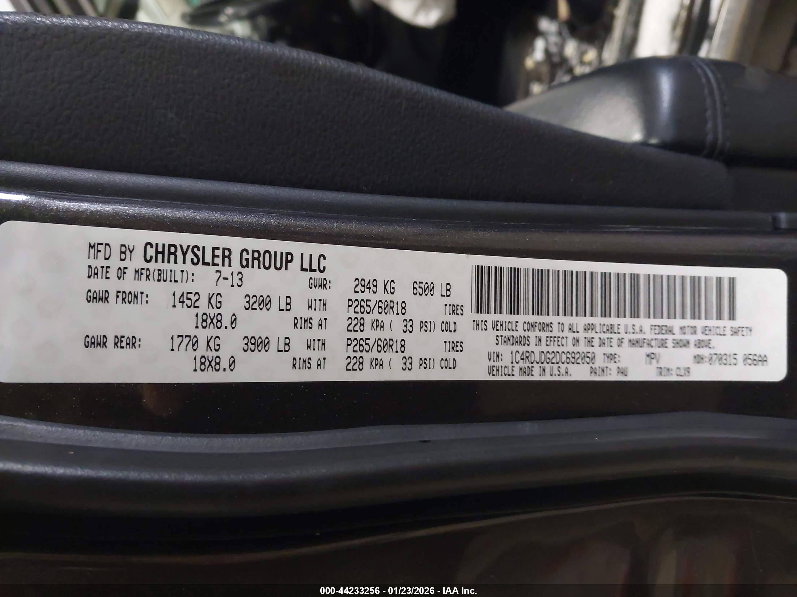 DODGE DURANGO image 9