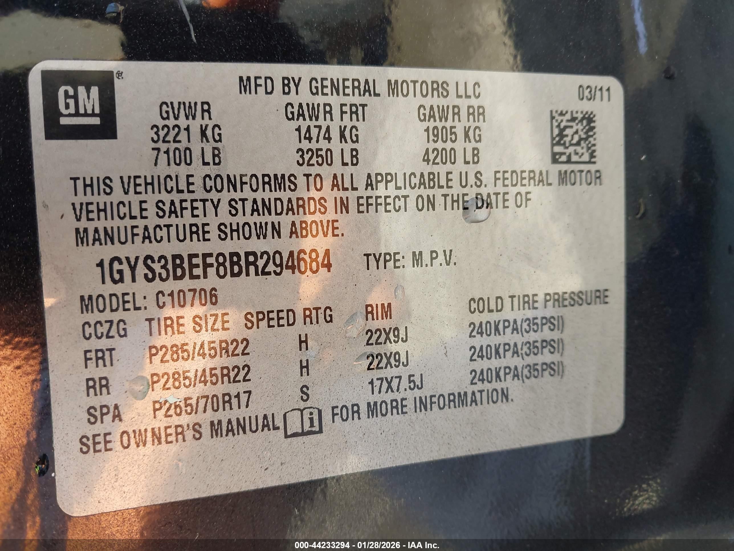 CADILLAC ESCALADE image 9