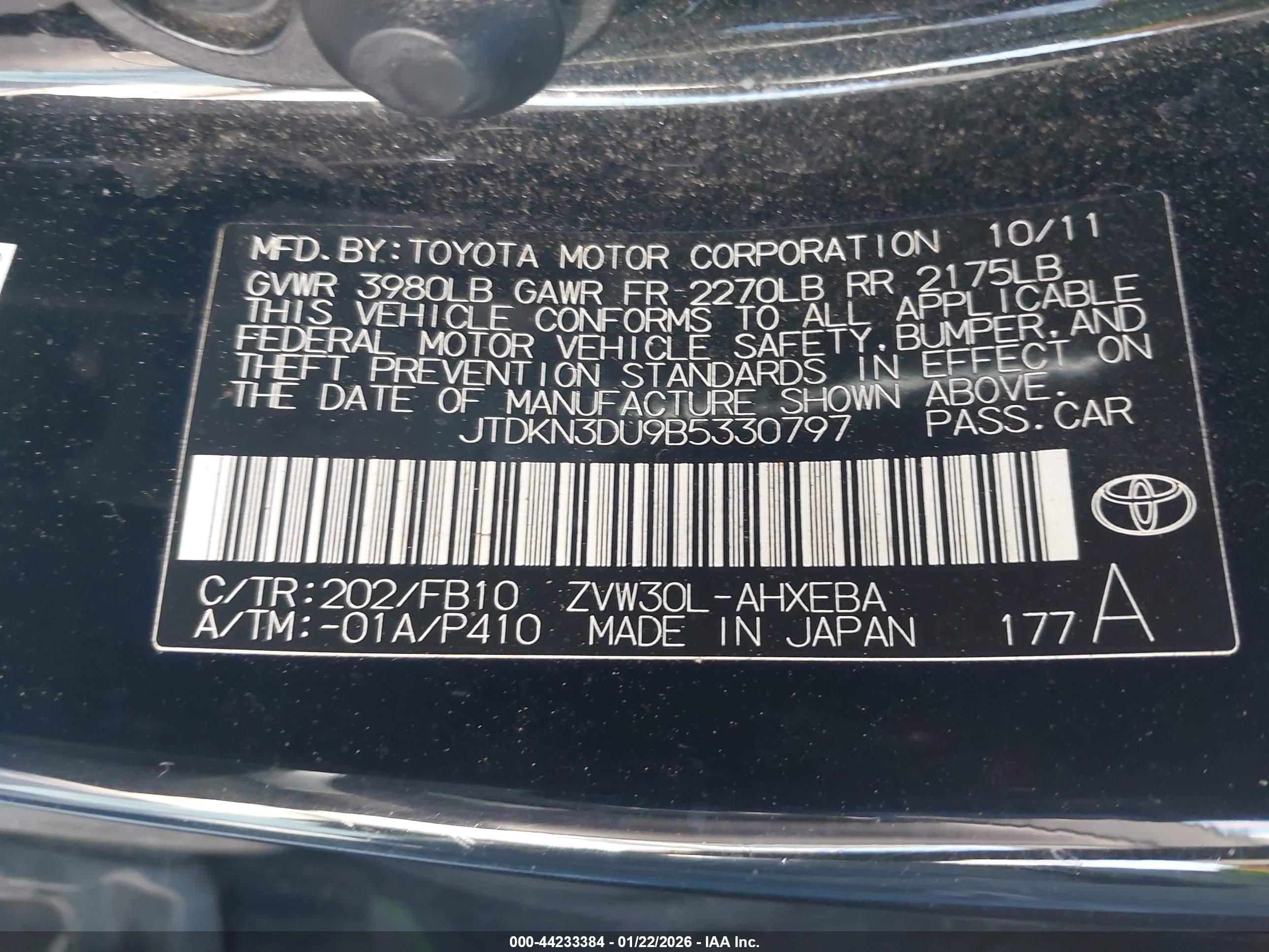 TOYOTA PRIUS image 9