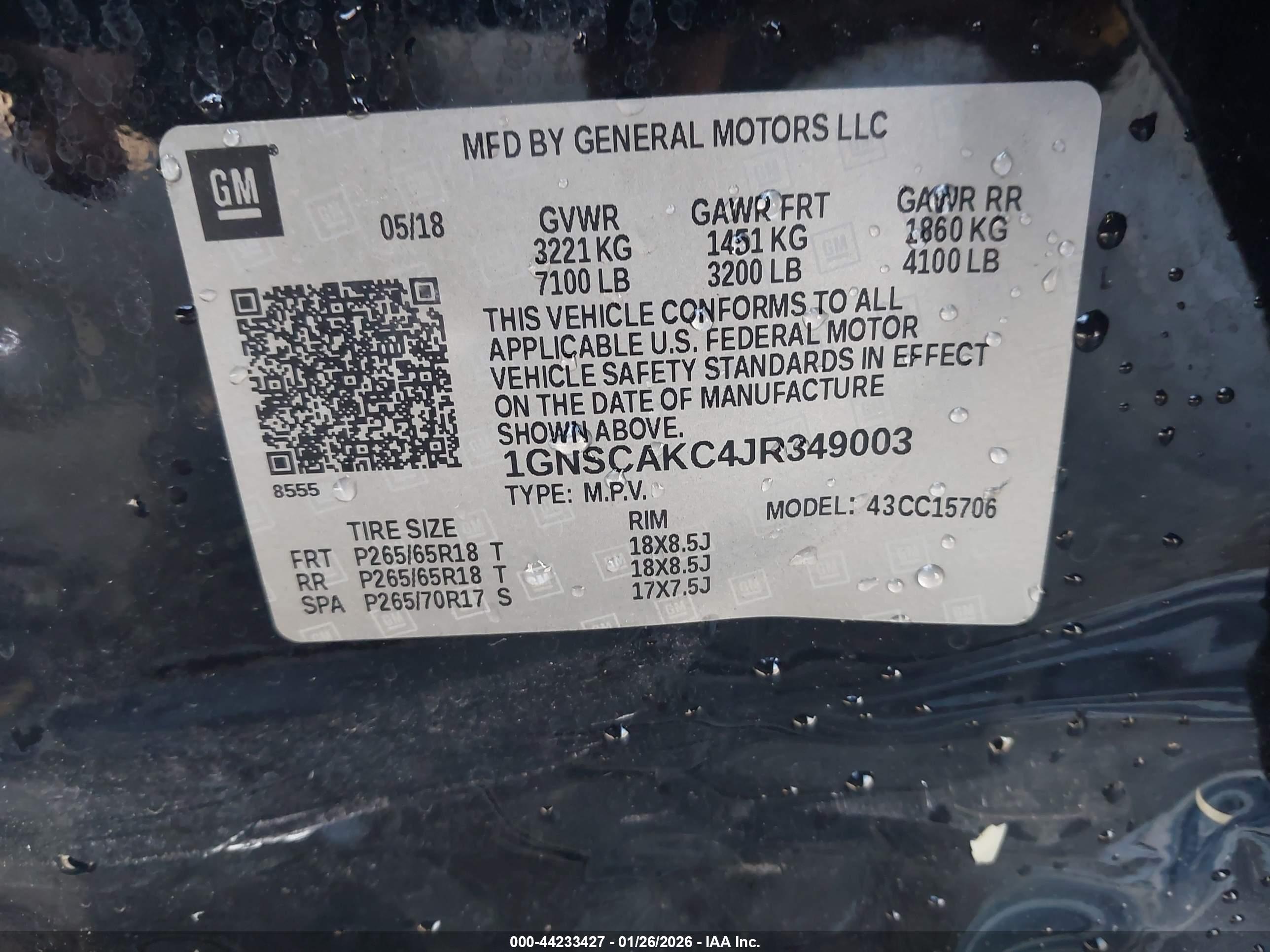 CHEVROLET TAHOE image 9