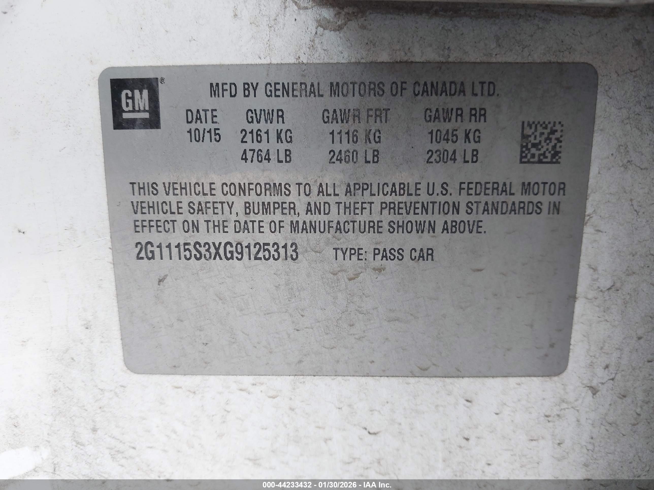 CHEVROLET IMPALA image 9
