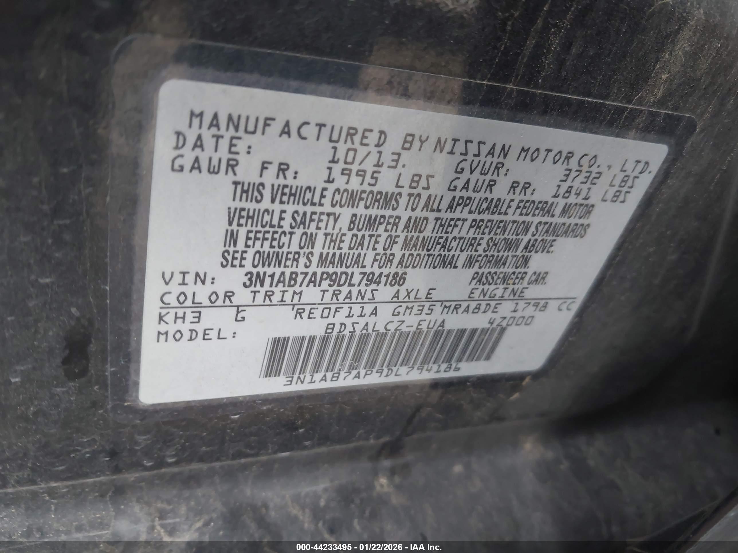 NISSAN SENTRA image 9
