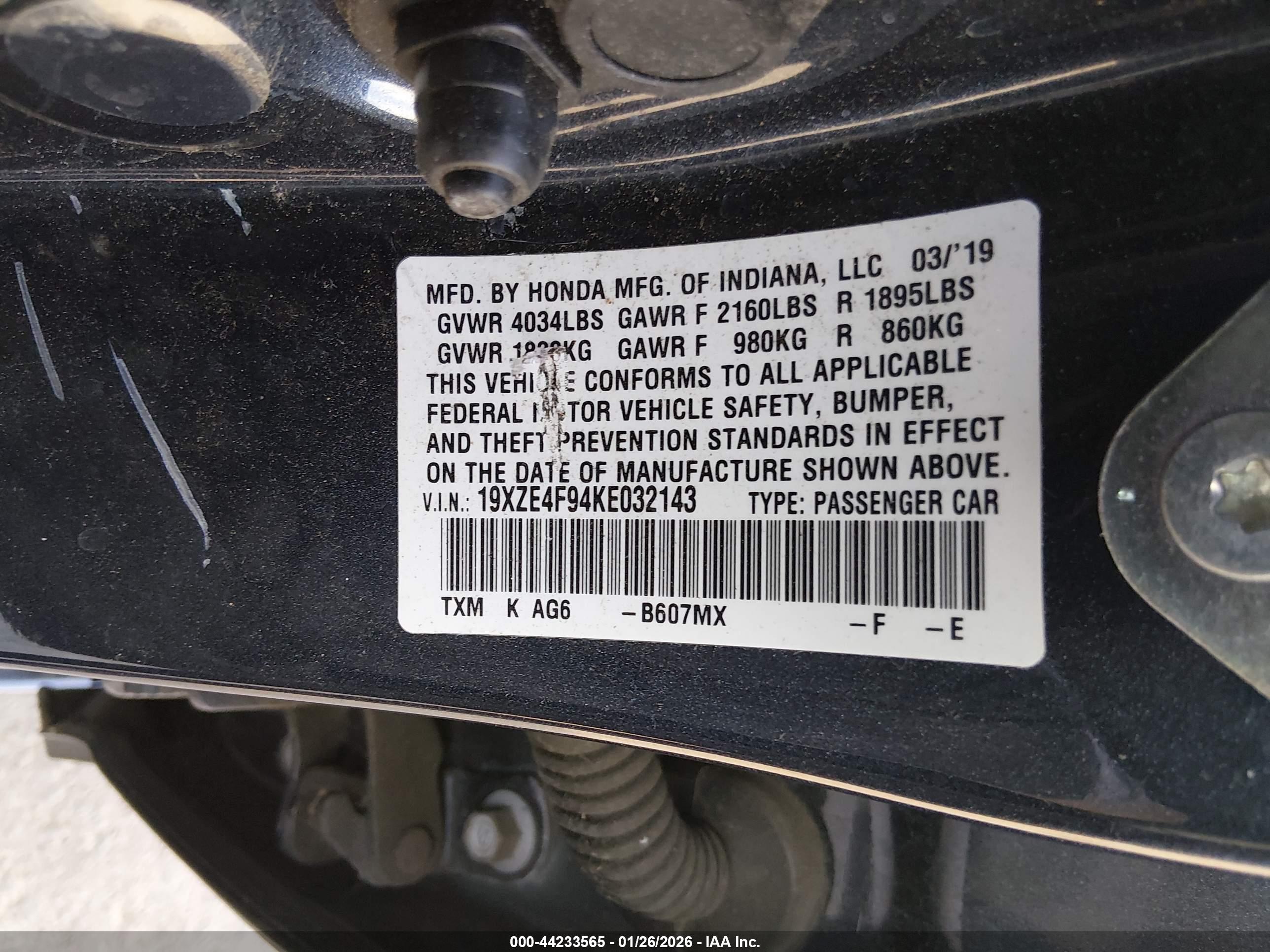 HONDA INSIGHT image 9